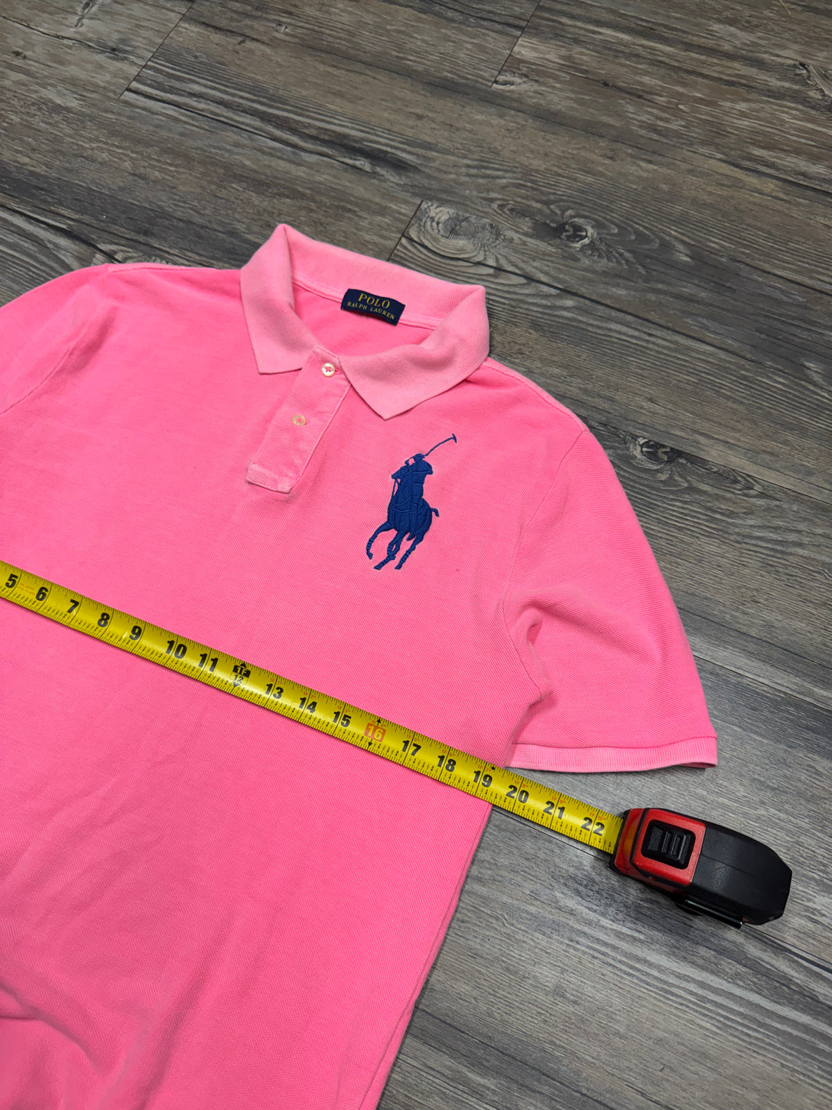 POLO RALPH LAUREN
BIG PONY PINK POLO (M)