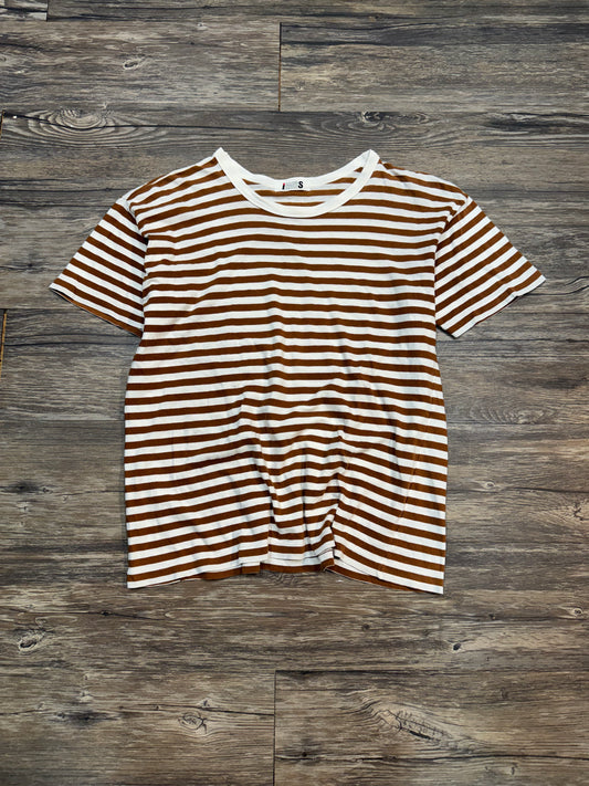 IS ISSEY MIYAKE STRIPED RINGER TEE (S)