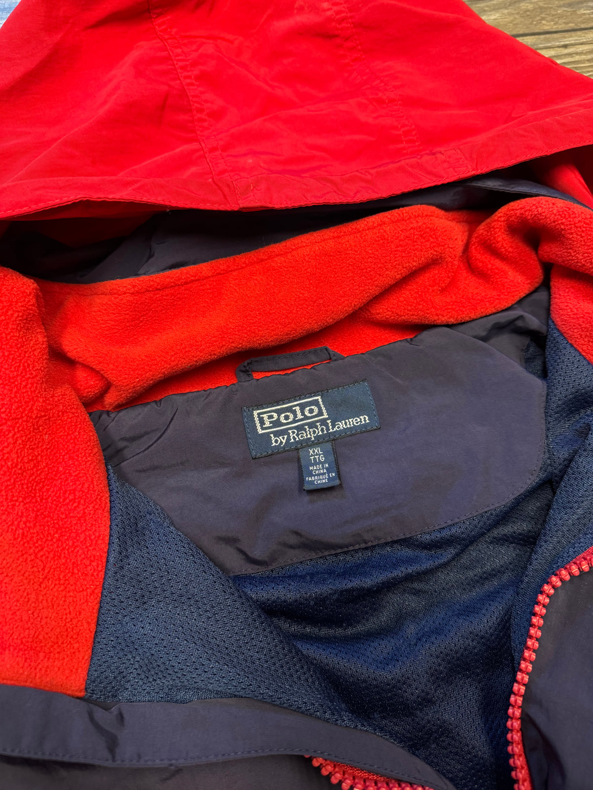 POLO RALPH LAUREN MULTI-COLOR CAPSULE COLLECTION ANORAK (XXL)