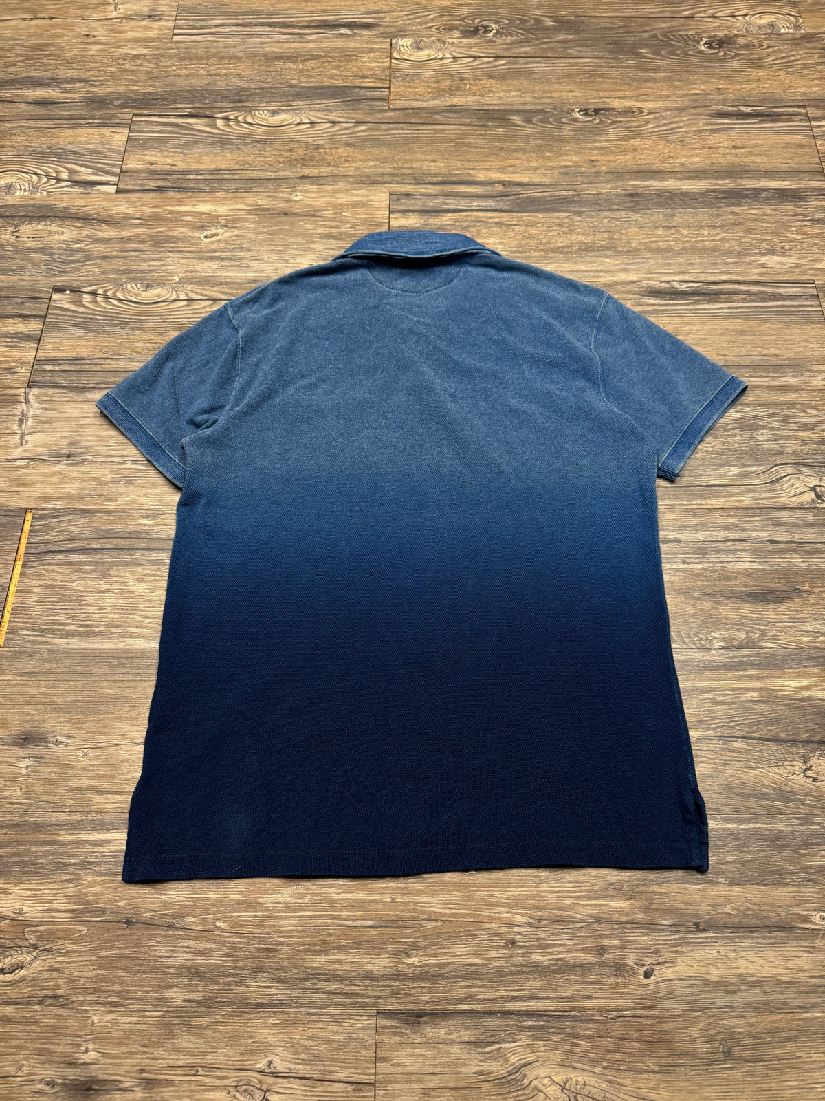 POLO RALPH LAUREN OMBRÉ GRADIENT POLO SHIRT (M)