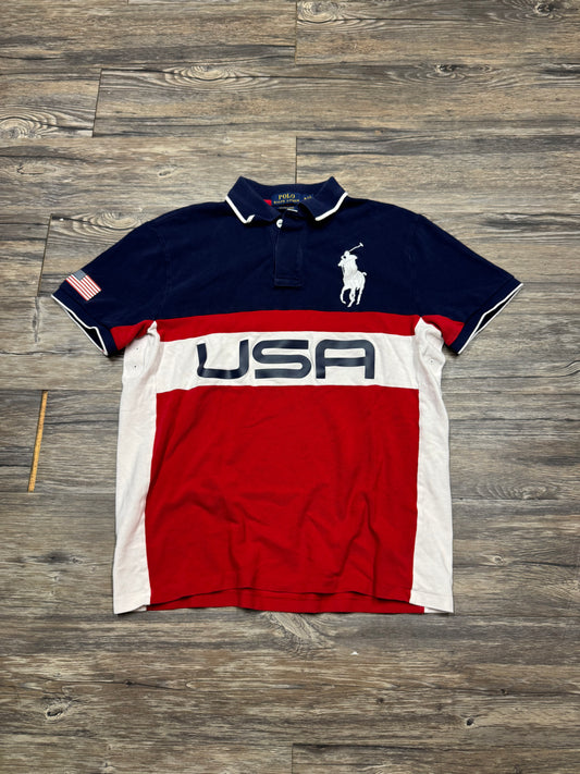 POLO RALPH LAUREN USA BIG PONY POLO (M)