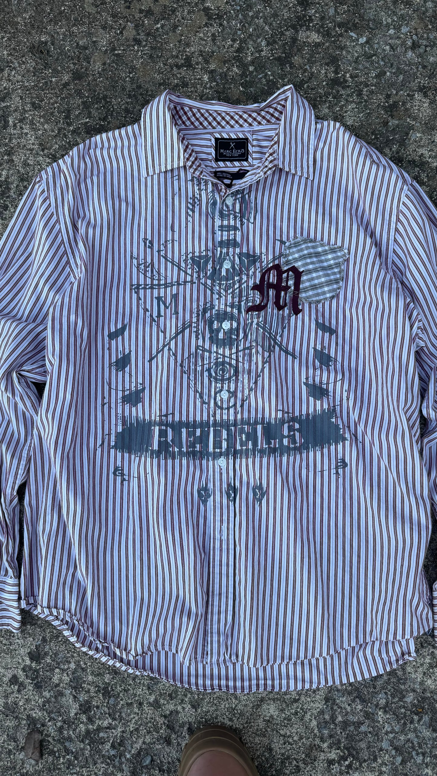 MARK ECKO Y2K BUTTON UP (XL)