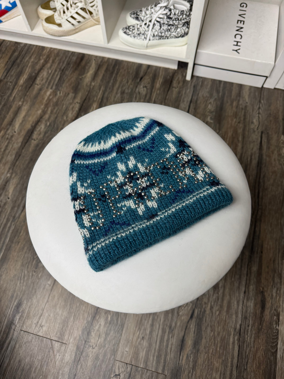 SUPREME AZTEC KNIT BEANIE (OS)