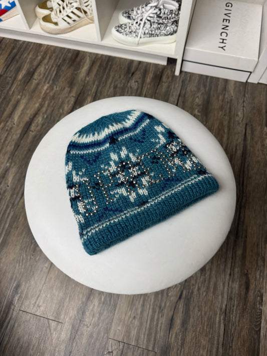 SUPREME AZTEC KNIT BEANIE (OS)