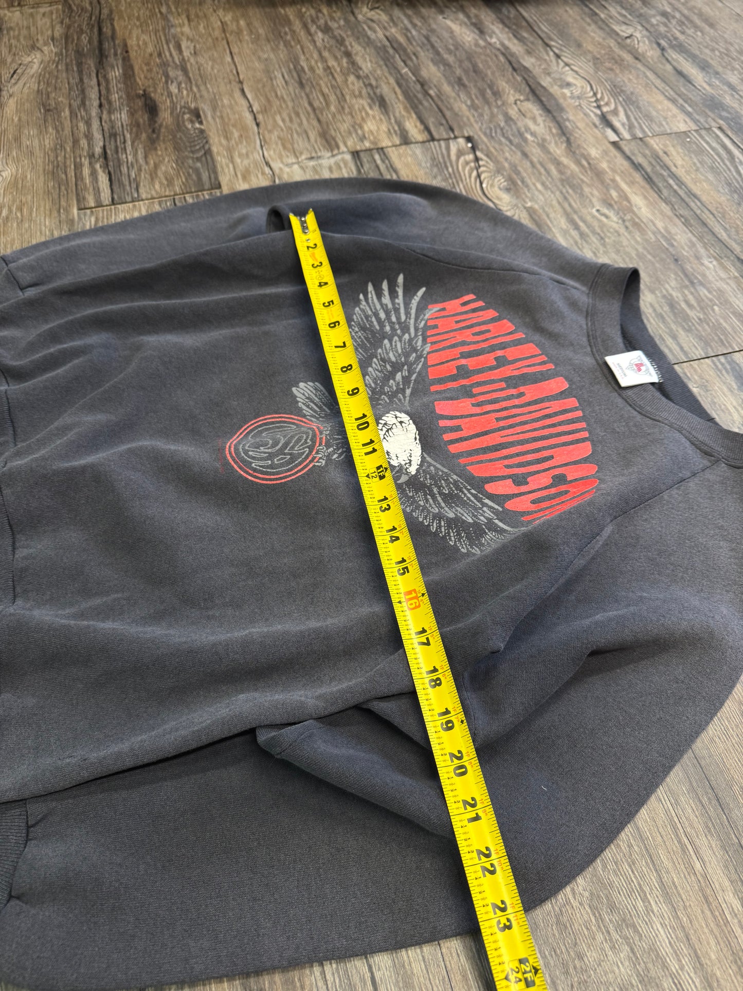 VINTAGE HARLEY DAVIDSON EAGLE RAGLAN CREWNECK (M)