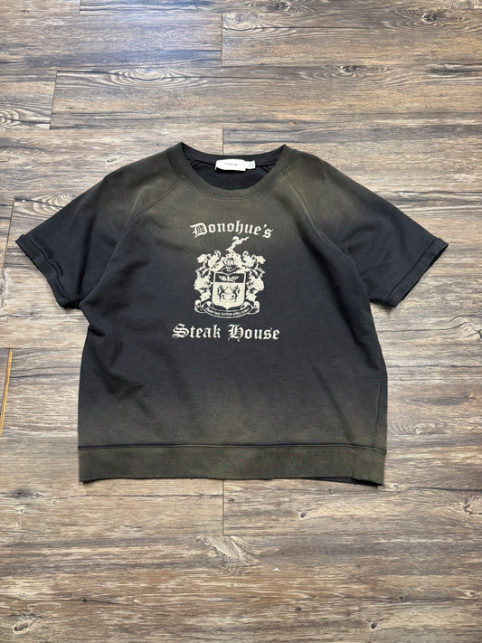 COACH SHRUNKEN RAGLAN CREWNECK T-SHIRT (L)