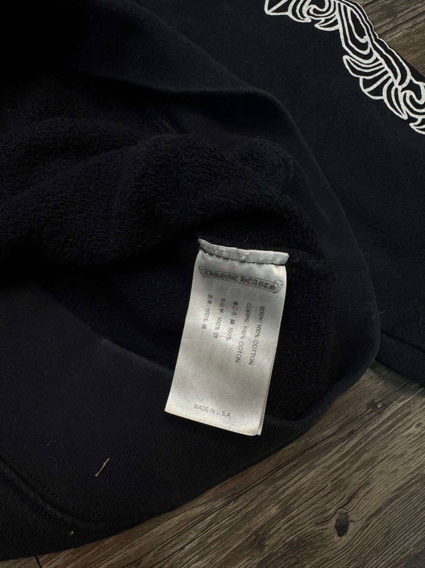 CHROME HEARTS X MATTY BOY FLORAL CHOMPER HOODIE (MEDIUM)