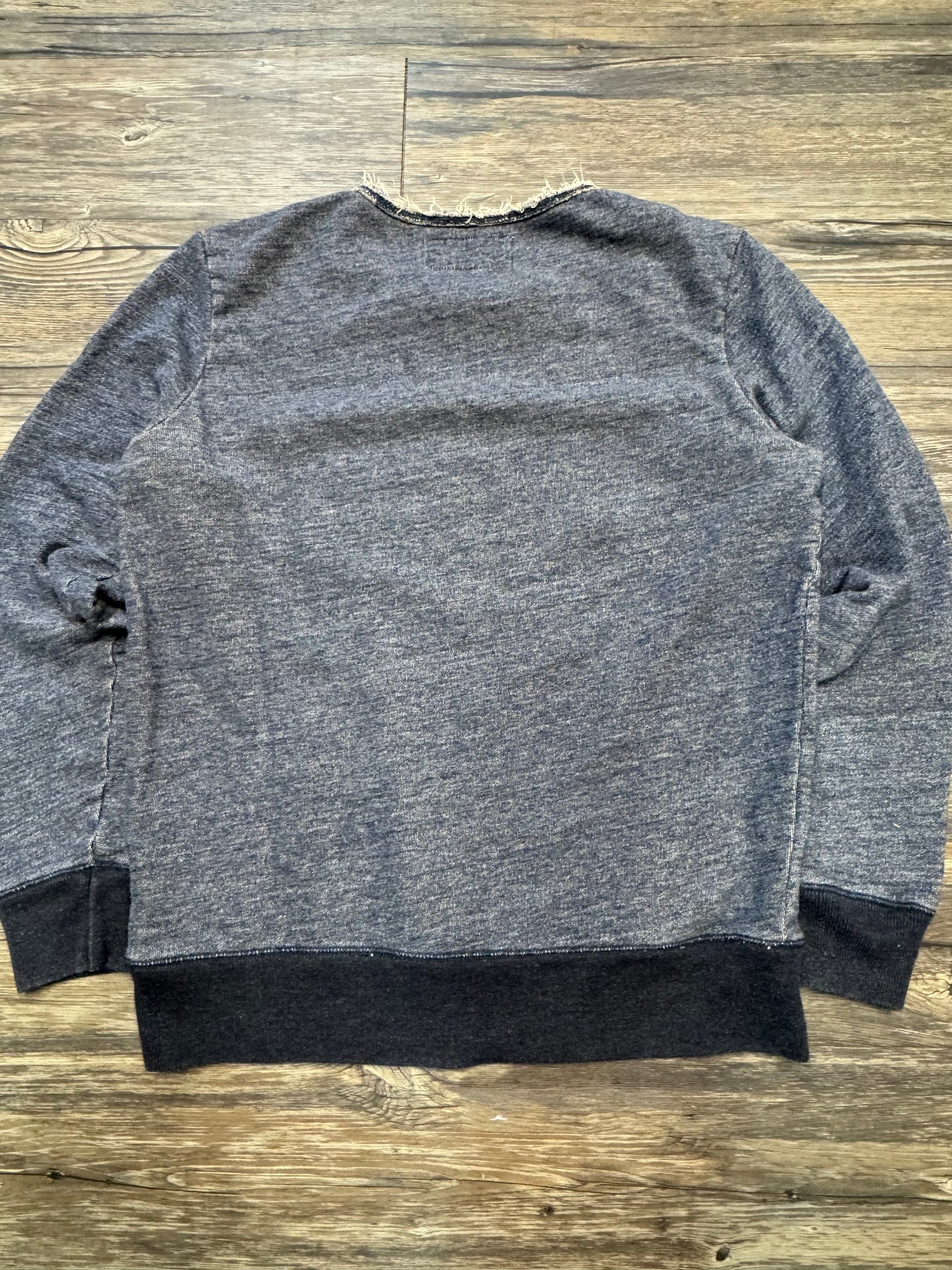 RALPH LAUREN DENIM & SUPPLY CUT OFF CREWNECK (M)