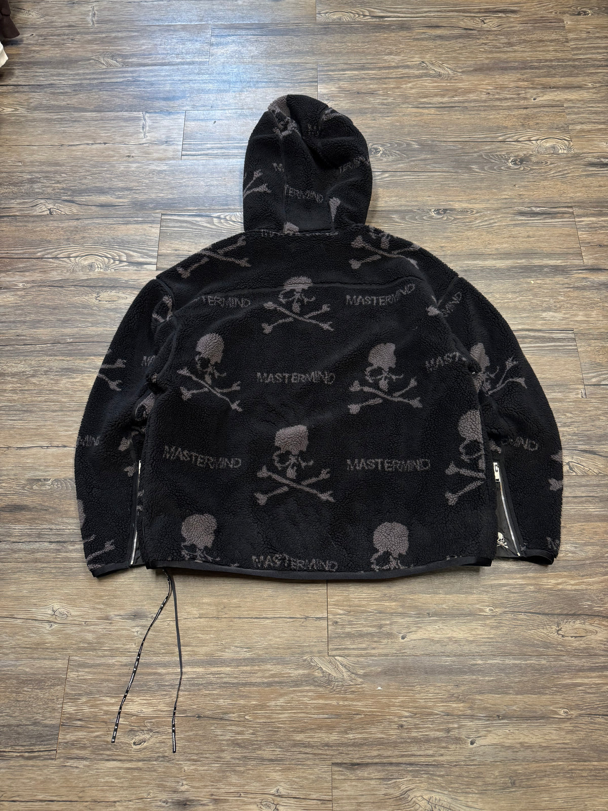 MASTERMIND HYBRID FLEECE HOODED FULL-ZIP (XL)
