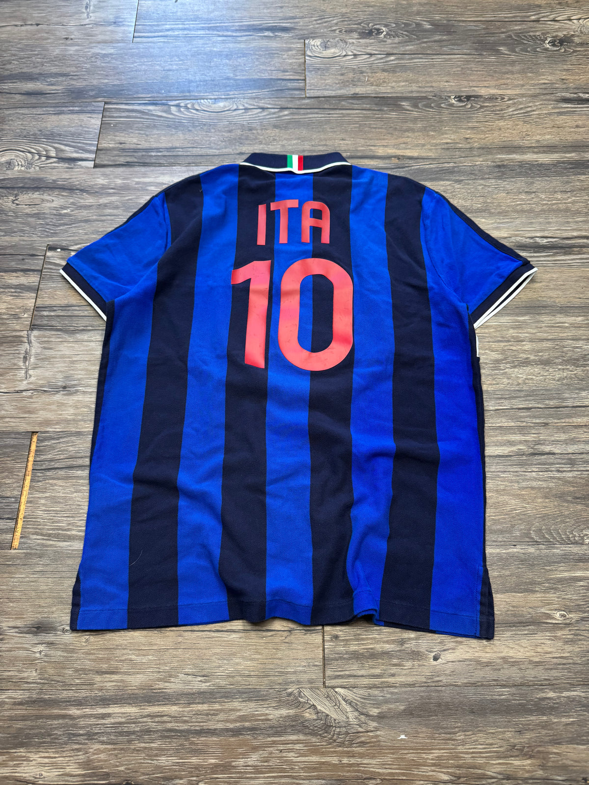 POLO RALPH LAUREN ITALIA JERSEY STYLE BIG PONY POLO (L)