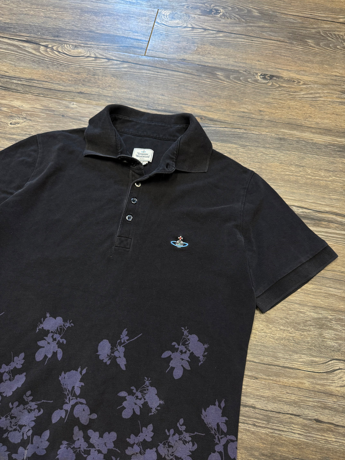 VIVIENNE WESTWOOD FLORAL POLO (L)