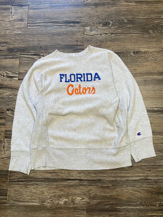 90’s CHAMPION FLORDIA GATORS EMBROIDERED CREWNECK (MEDIUM)