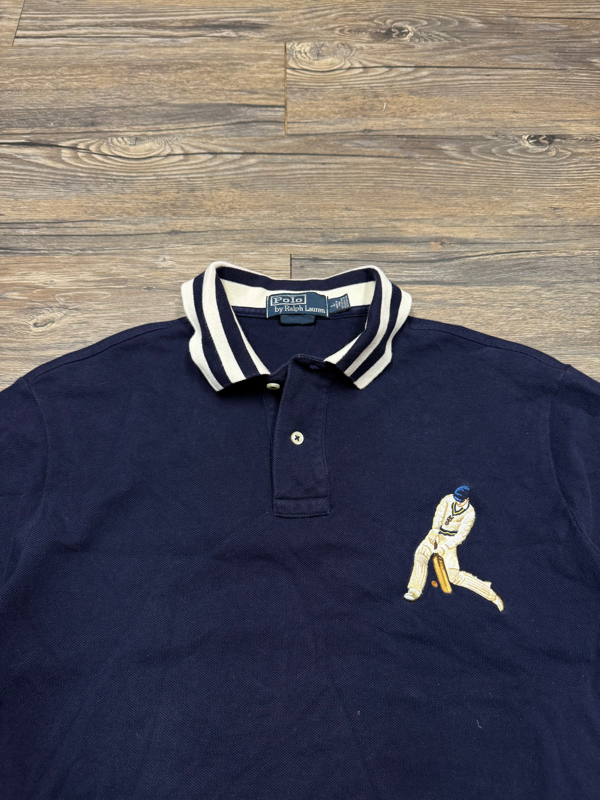 POLO RALPH LAUREN CRICKET LOGO POLO (L)