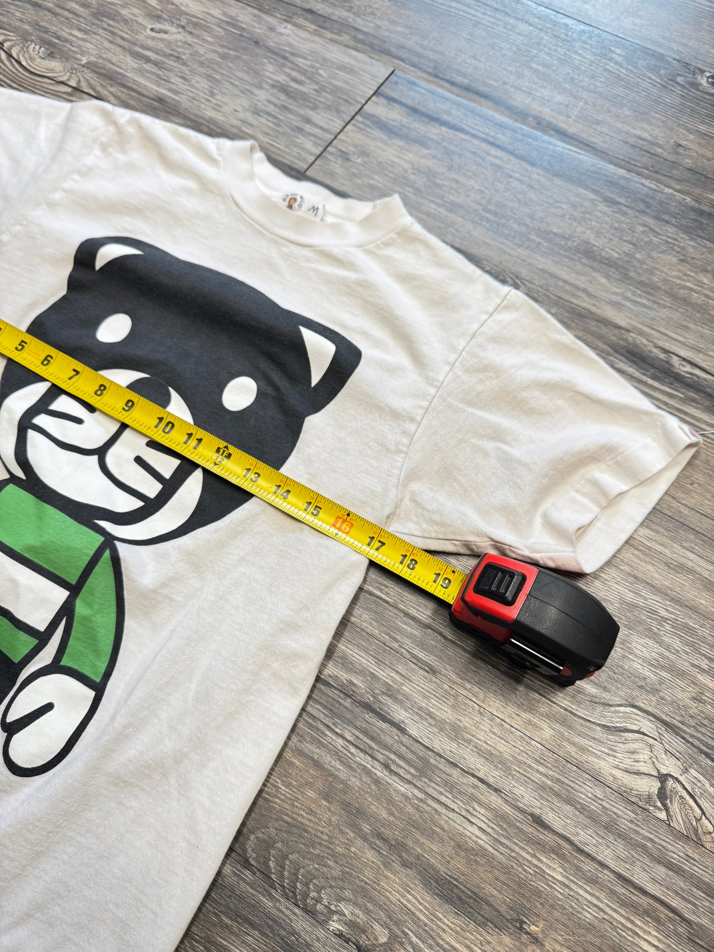 BABY MILO TIGER WHITE TEE (M)