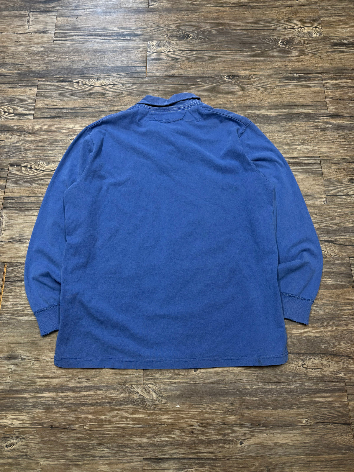 POLO RALPH LAUREN LONG-SLEEVE KANGAROO POCKET POLO (M)