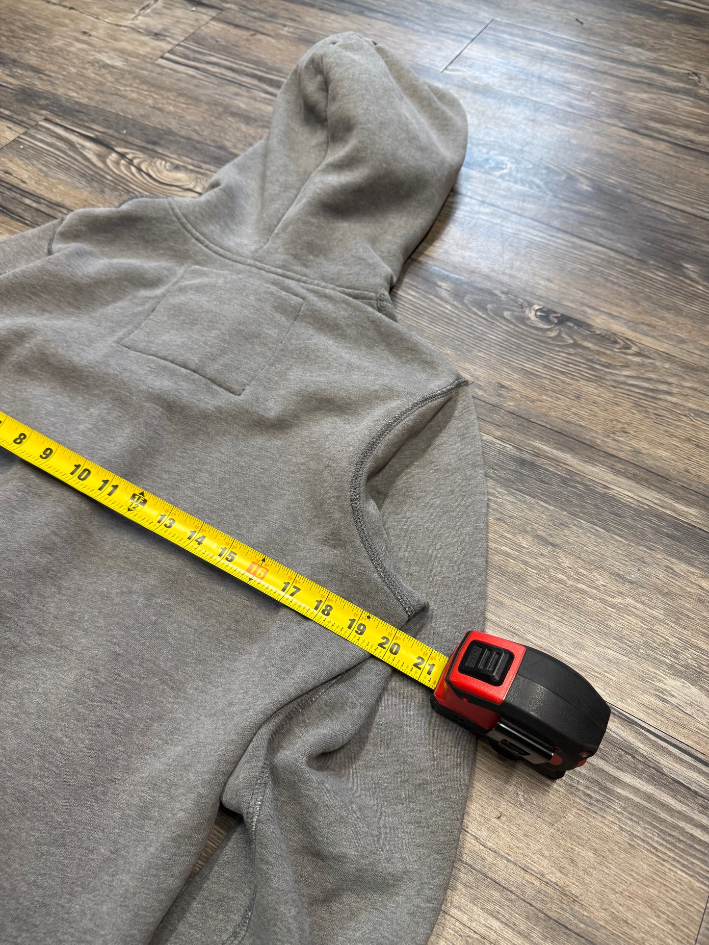ABERCROMBIE & FITCH ‘BIG F’ EMBROIDERED ZIP UP HOODIE (S)