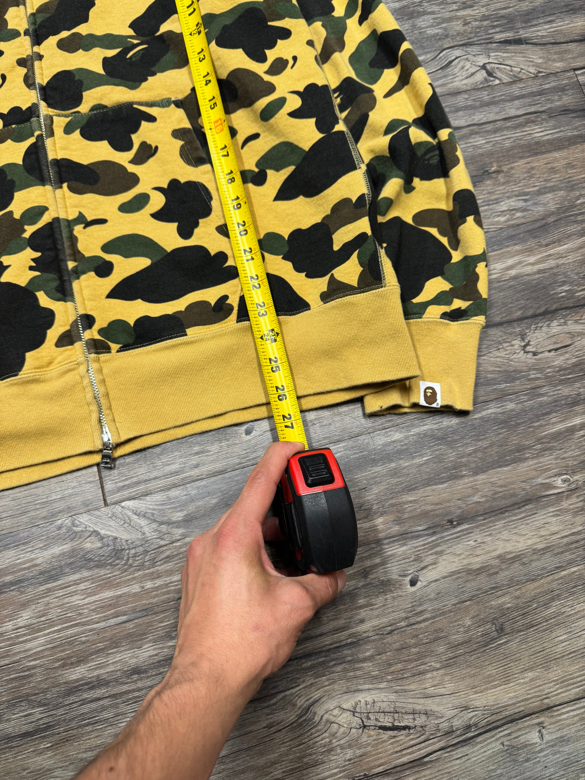 BAPE CLASSIC CAMO FULL ZIP (XL