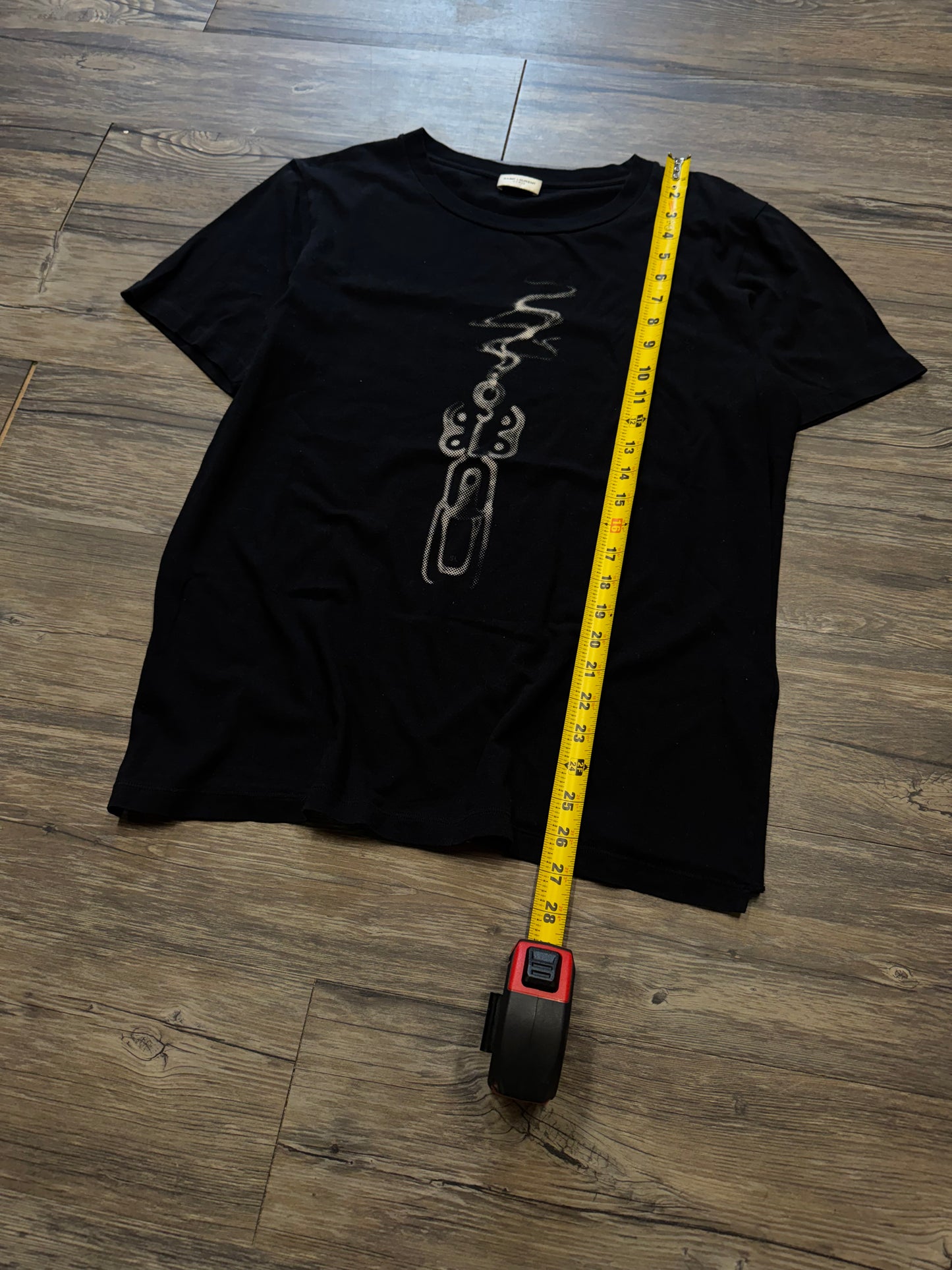 SAINT LAURENT SMOKING GUN TEE (S)