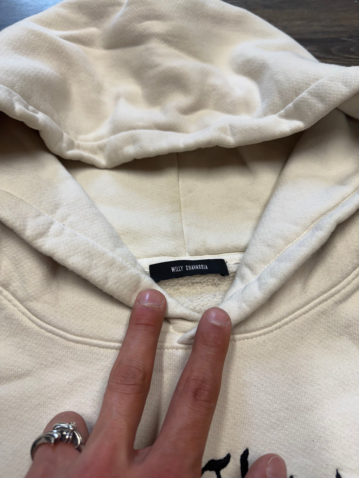 WILLY CHAVARRIA OVERSIZED BOXY HOODED SWEATSHIRT (XL)
