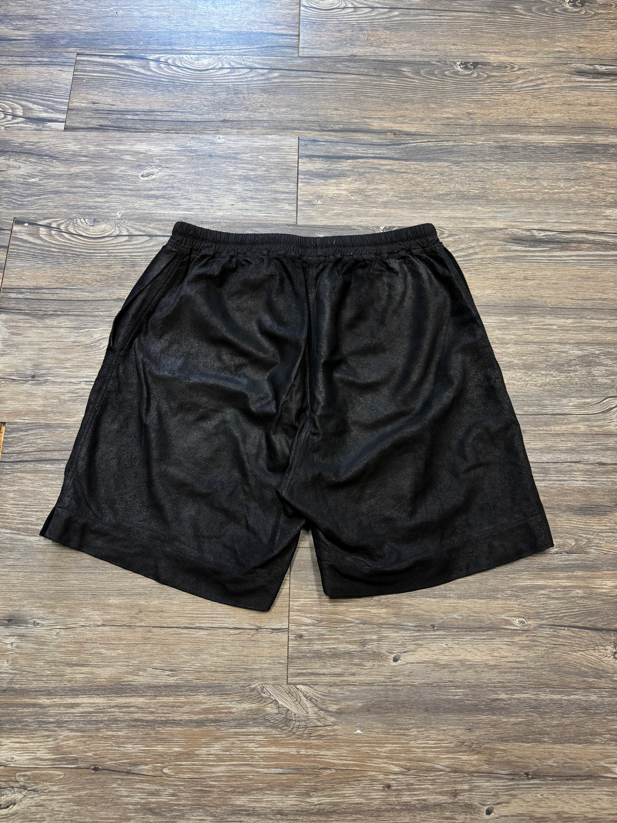 RICK OWENS CALFSKIN SS16 MASTODON BOXER SHORTS (40)