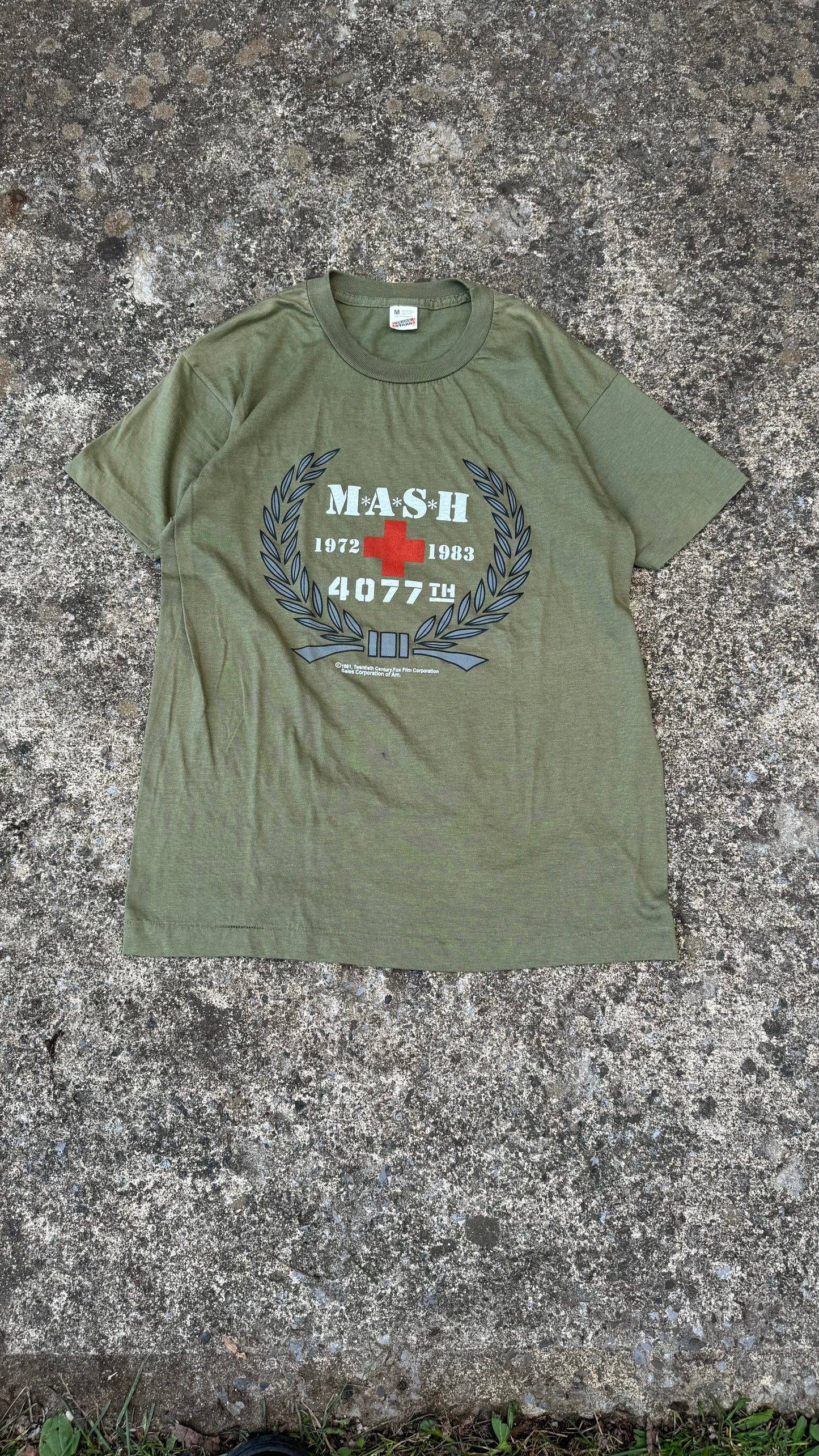 VINTAGE 1980'S MASH TEE (S)
