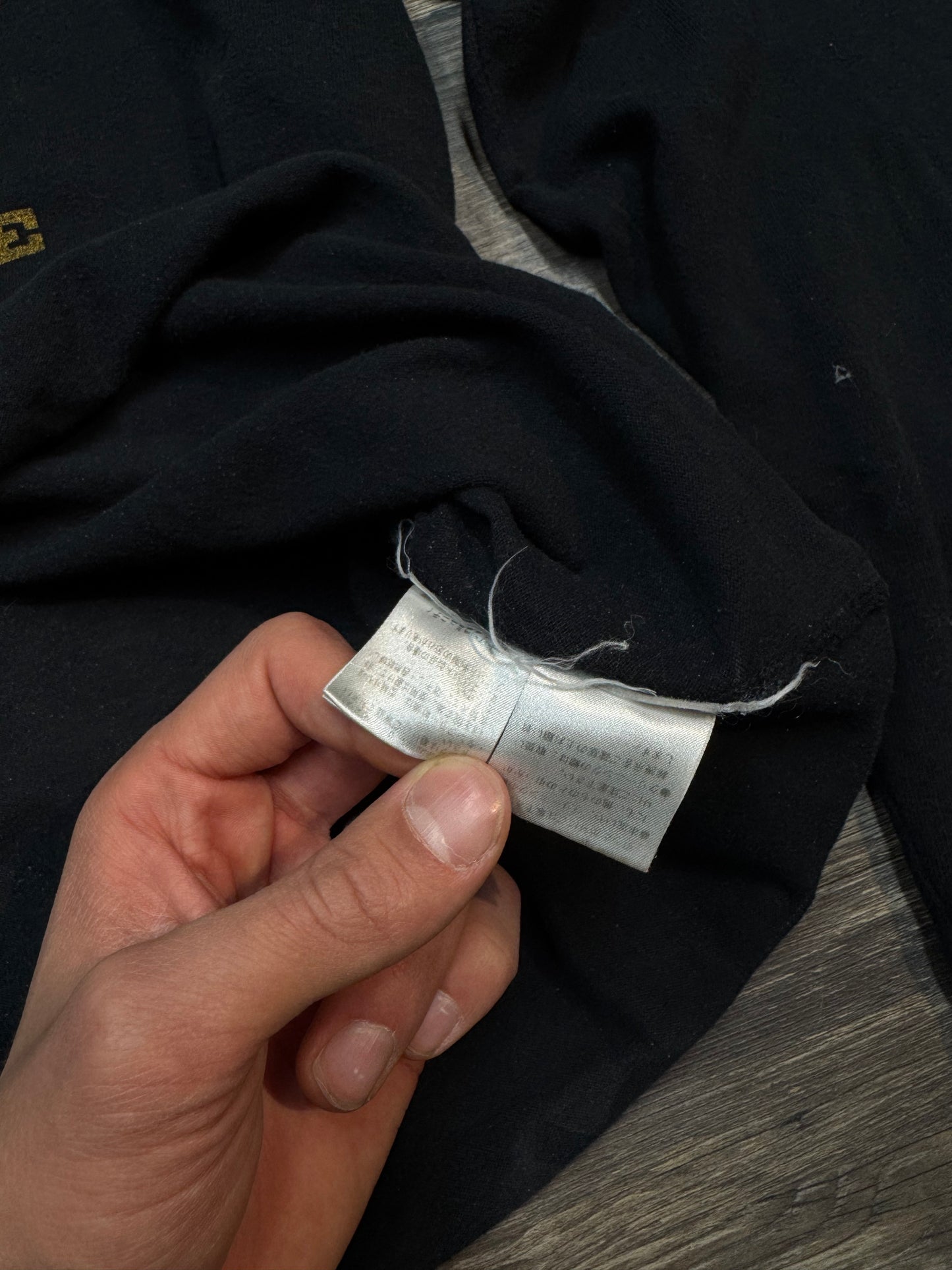 HYSTERIC GLAMOUR GRAPHIC LONG SLEEVE T-SHIRT (MEDIUM)