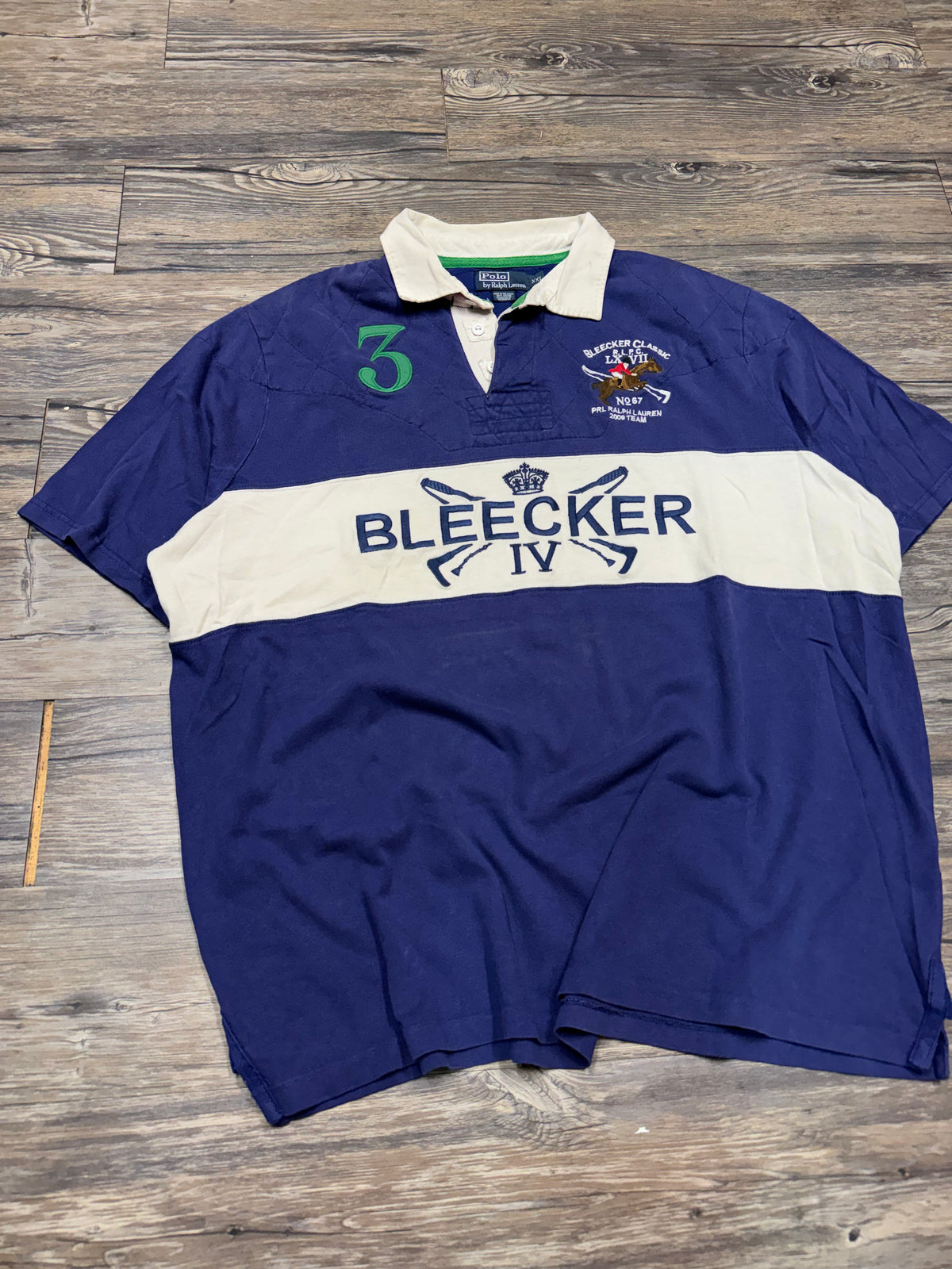 POLO RALPH LAUREN BLEECKER CLUB POLO (XXL)