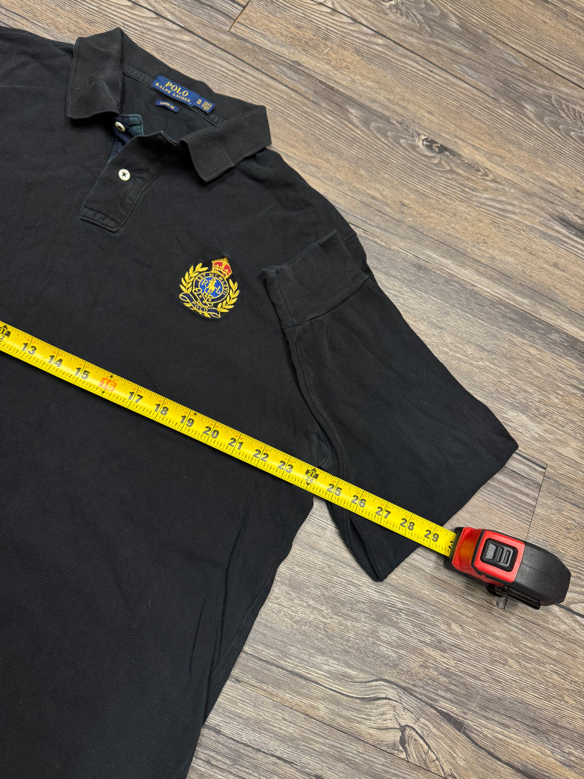POLO RALPH LAUREN CREST LONG SLEEVE RUGBY (XL)
