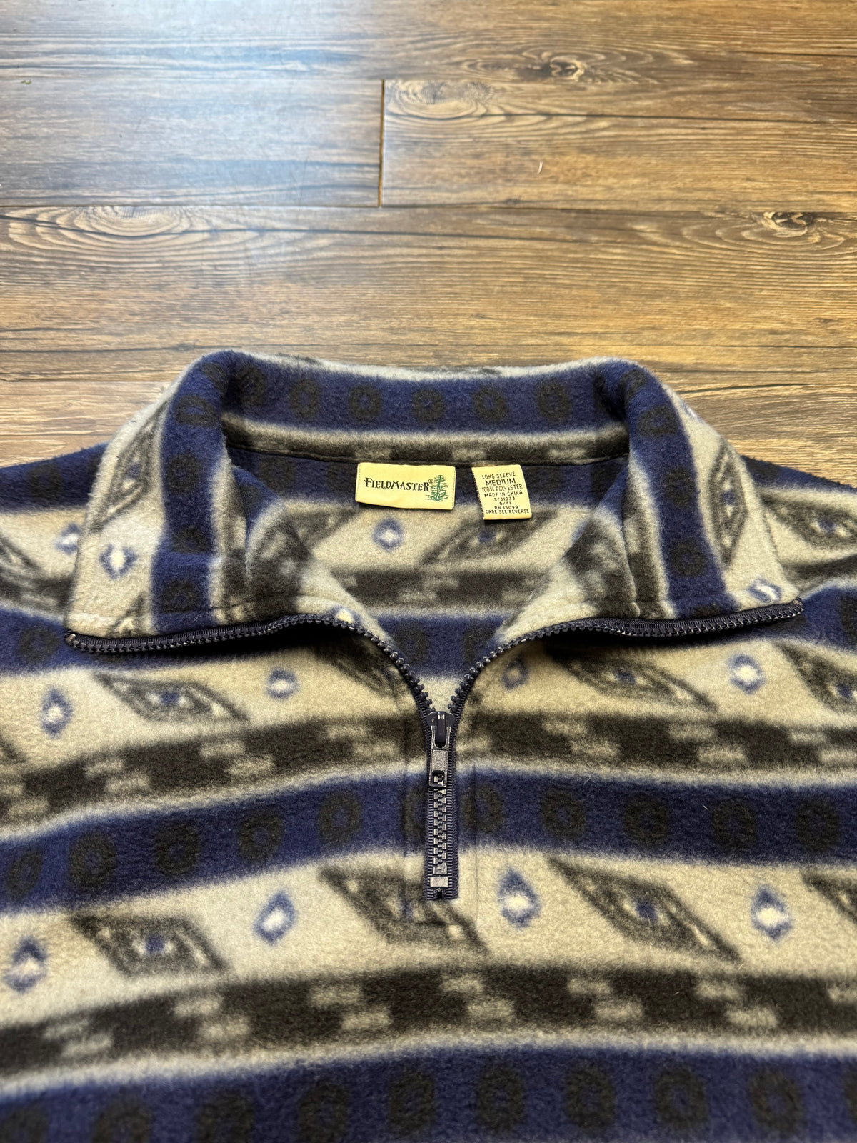 FIELDMASTER AZTEC FLEECE QUARTER-ZIP (M)