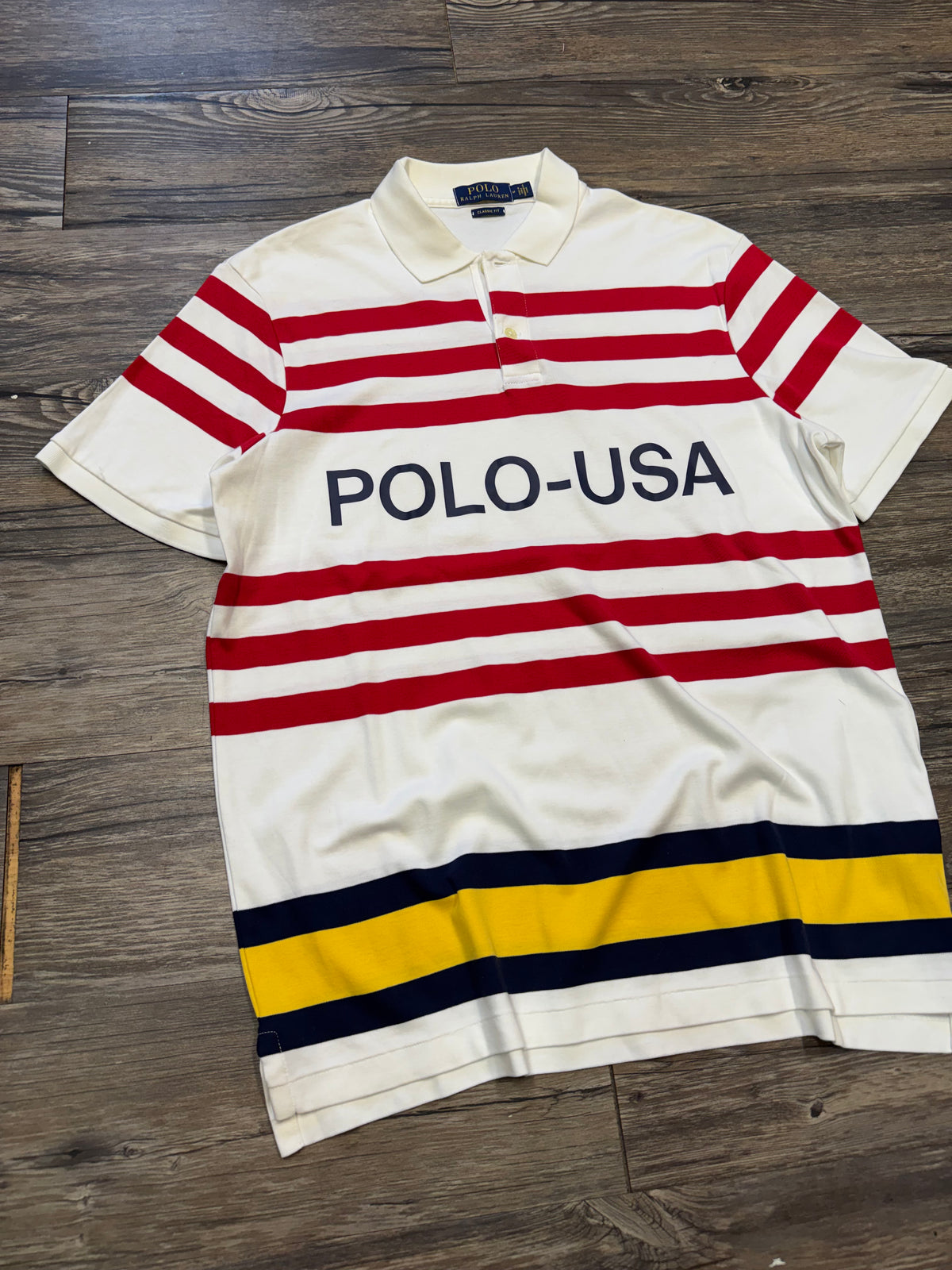 POLO RALPH LAUREN USA GOLF POLO SHIRT (M)