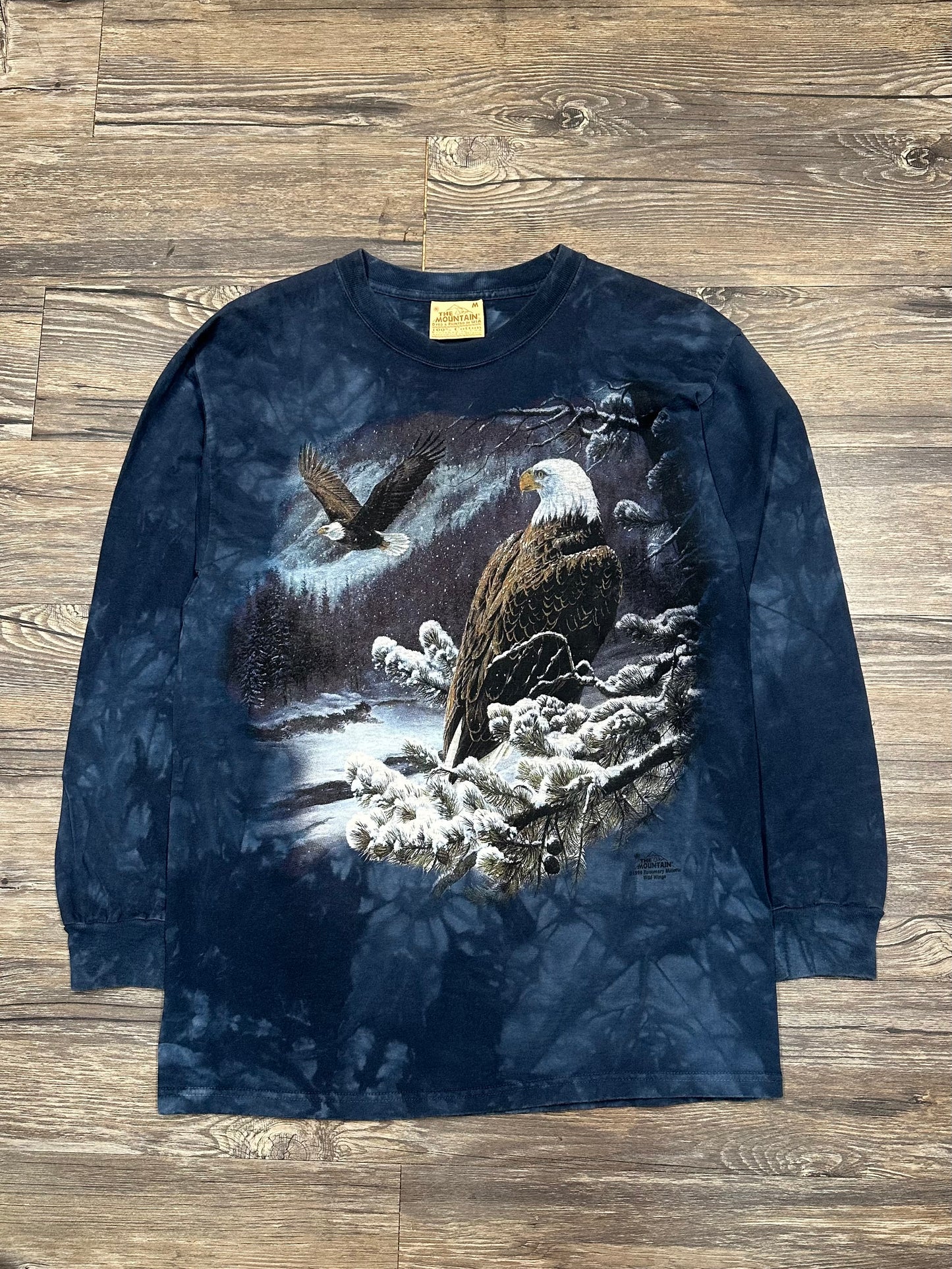 VINTAGE EAGLES GRAPHIC LONG SLEEVE T-SHIRT (MEDIUM)