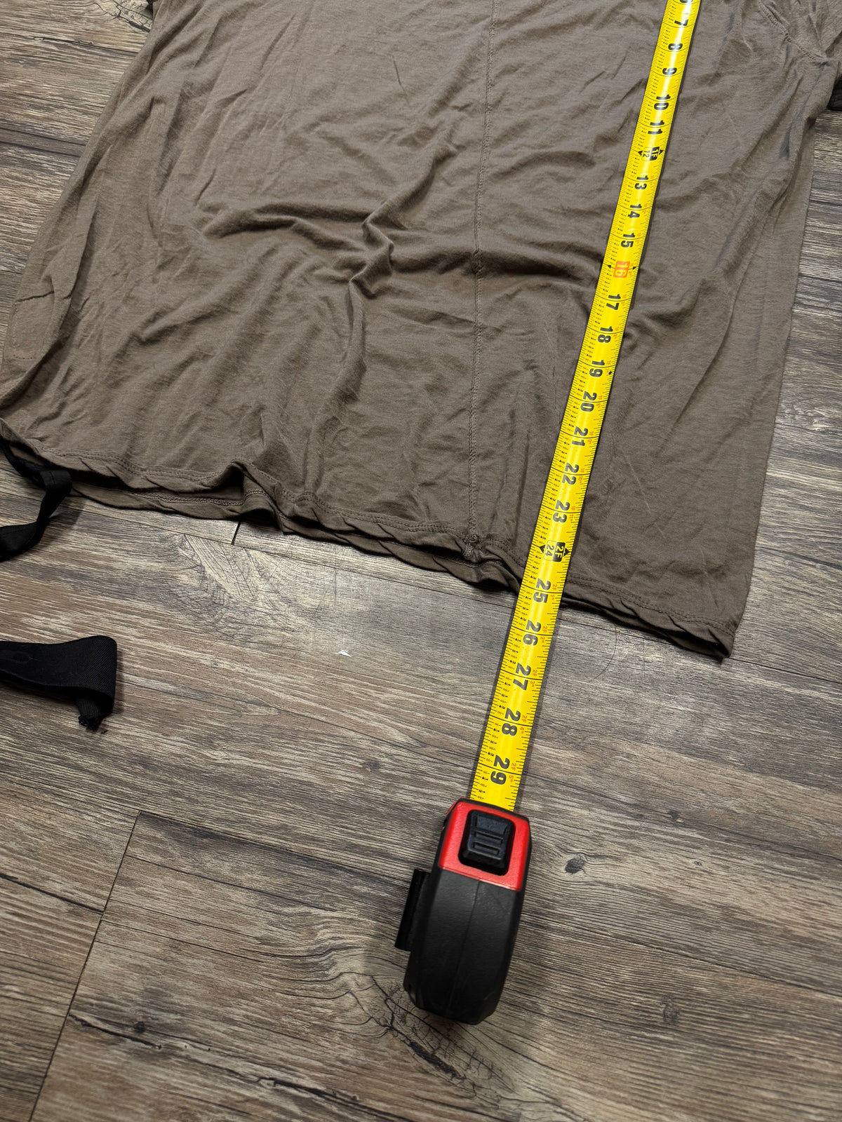 RICK OWENS SLIMFIT SINGLE LAYER T-SHIRT (S)