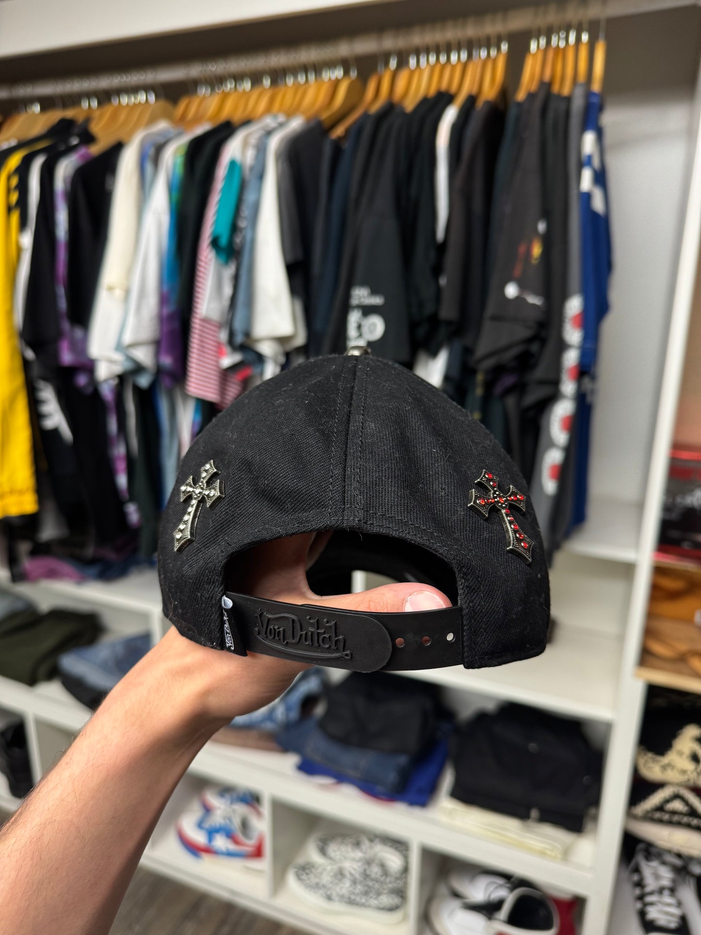 VON DUTCH Y2K SNAP BACK HAT (OS)