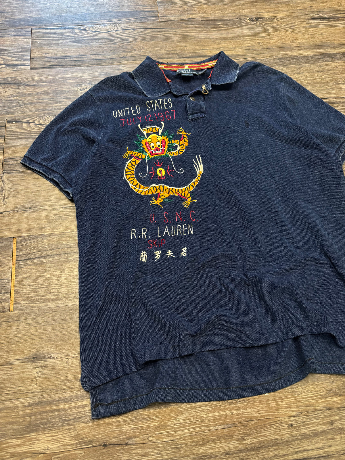 POLO RALPH LAUREN CHINESE NEW YEAR DRAGON POLO (XXL)