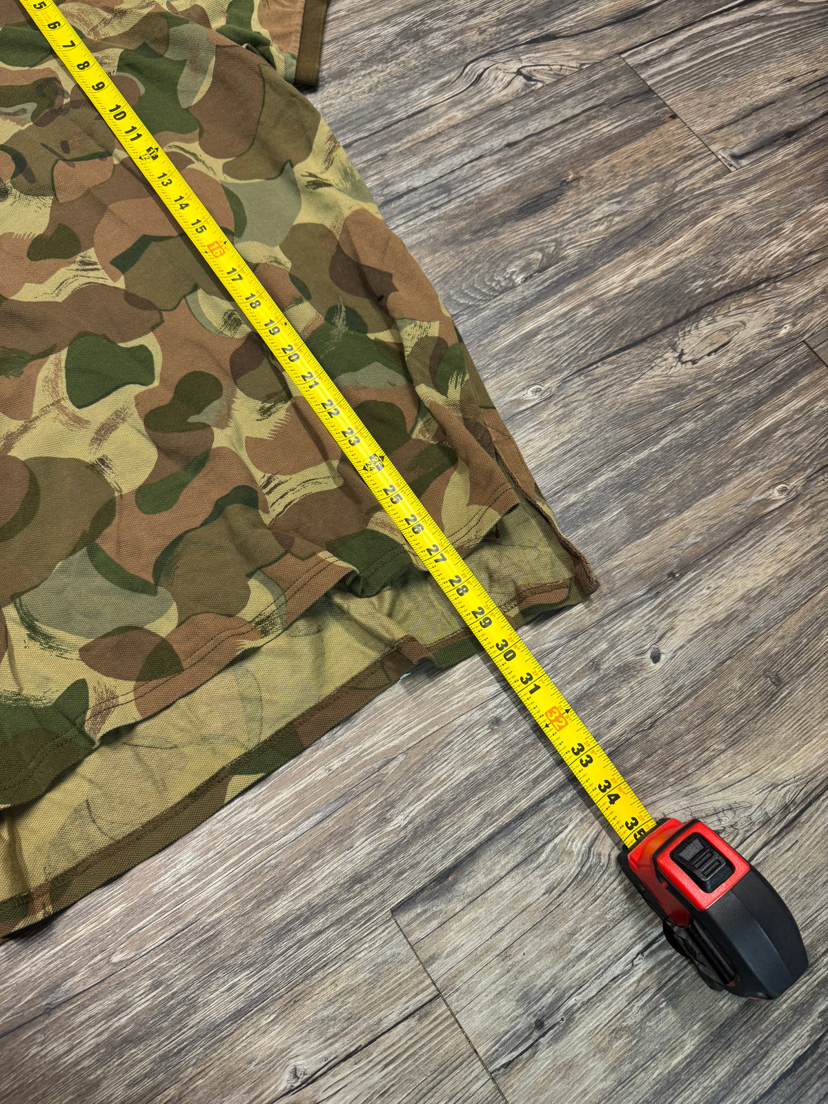 POLO RALPH LAUREN 90’s DUCK CAMO FLAG POLO (XL)