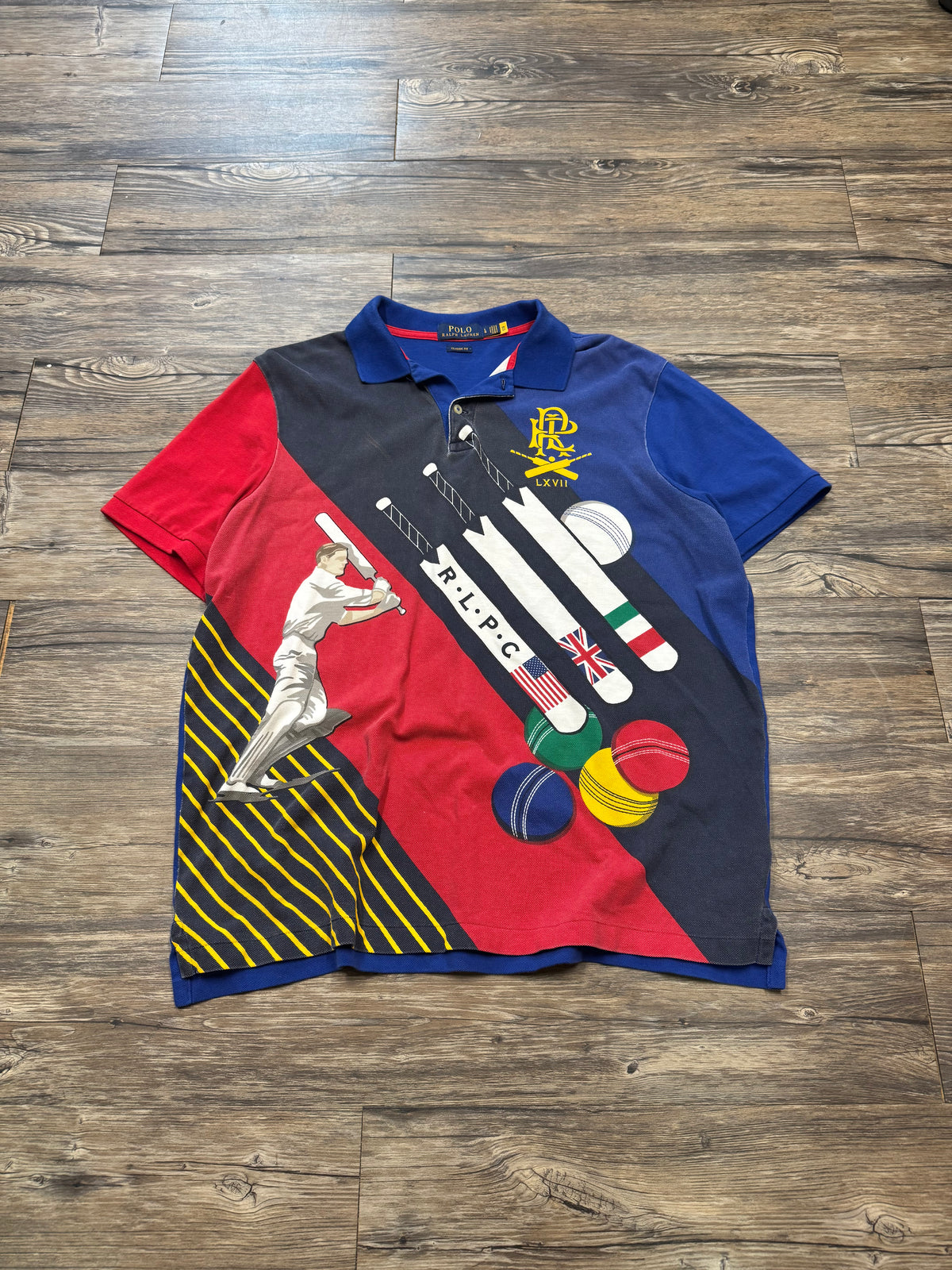 POLO RALPH LAUREN R.L.P.C. CRICKET POLO (L)