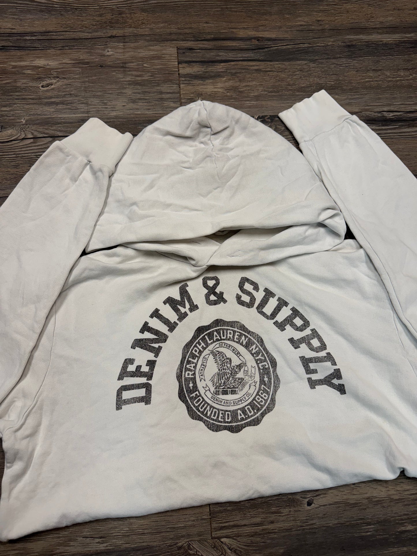 RALPH LAUREN DENIM & SUPPLY HOODIE (L)
