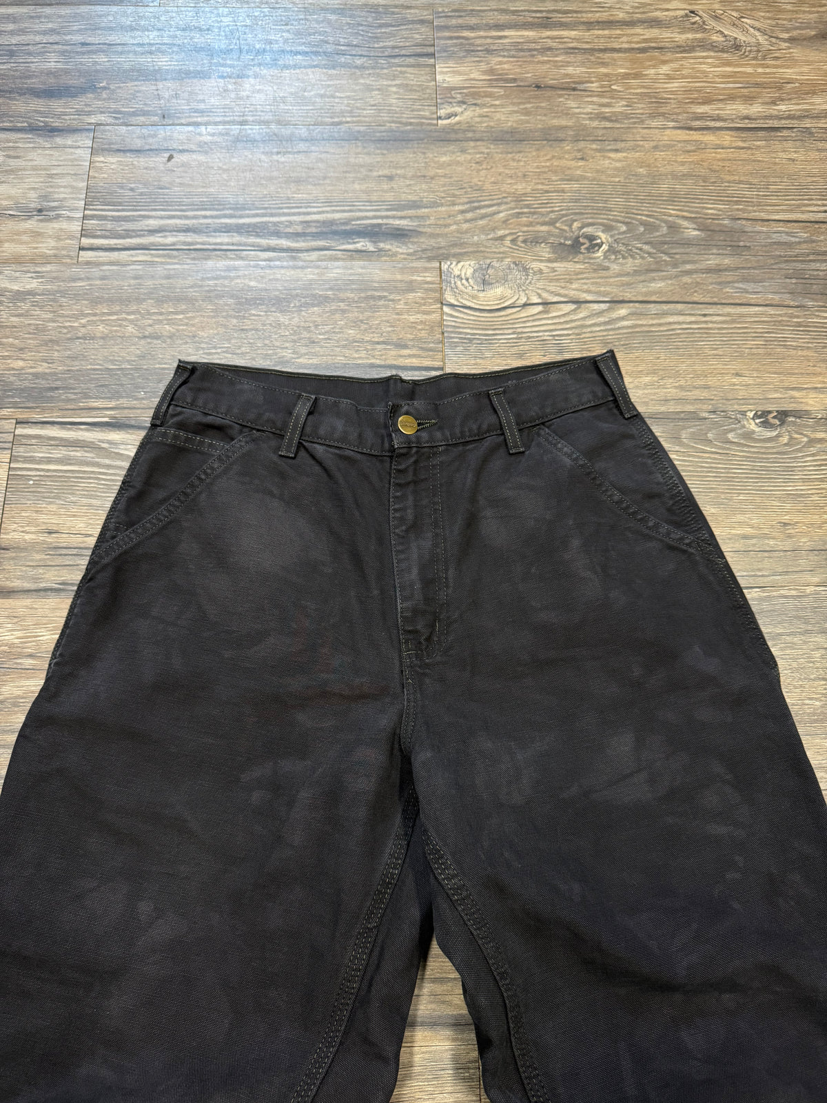 CARHARTT Y2K BAGGY FADED CARPENTER PANTS (30x32)