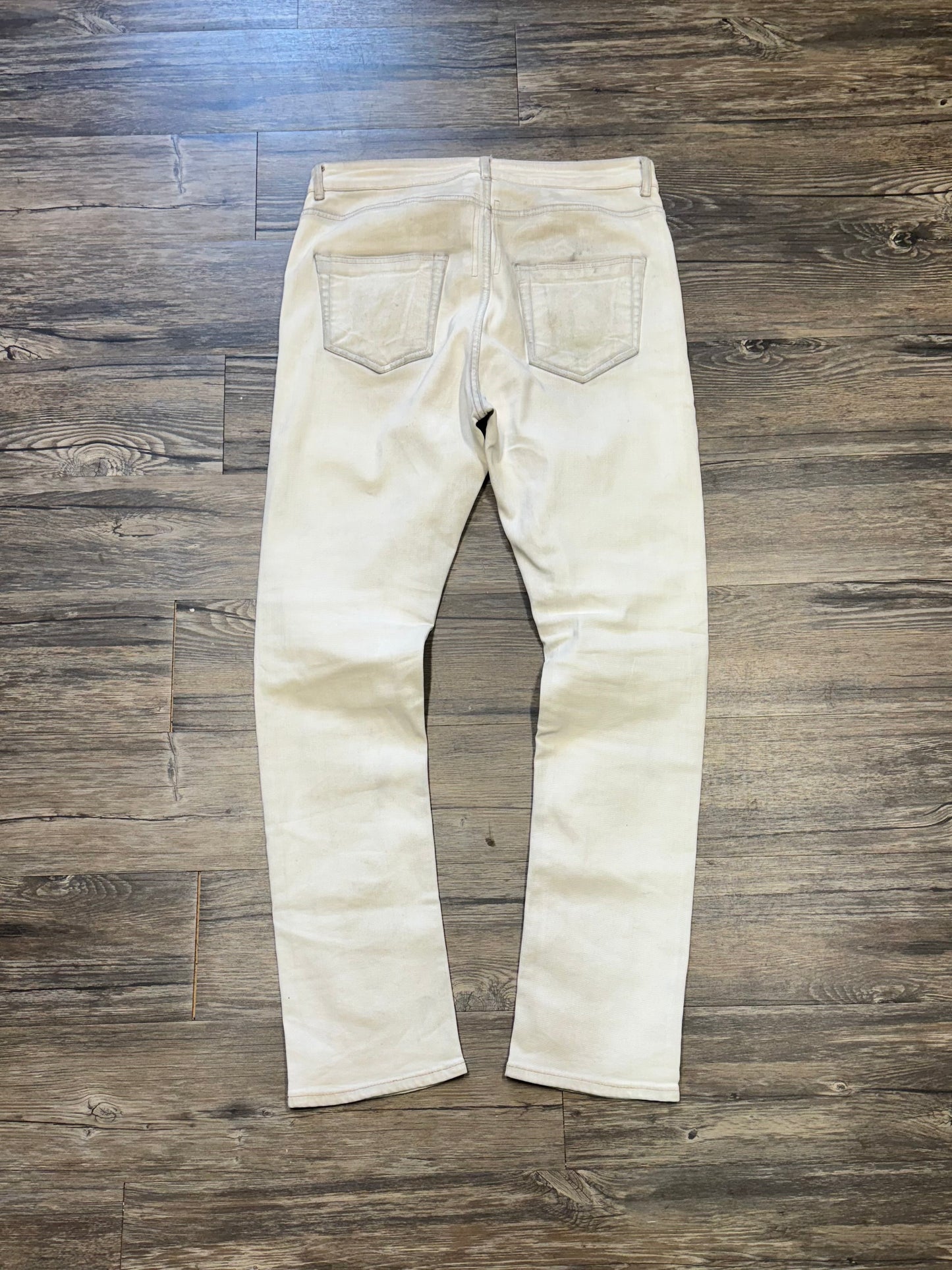 RICK OWENS WAXED DRKSHDW JEANS (32)