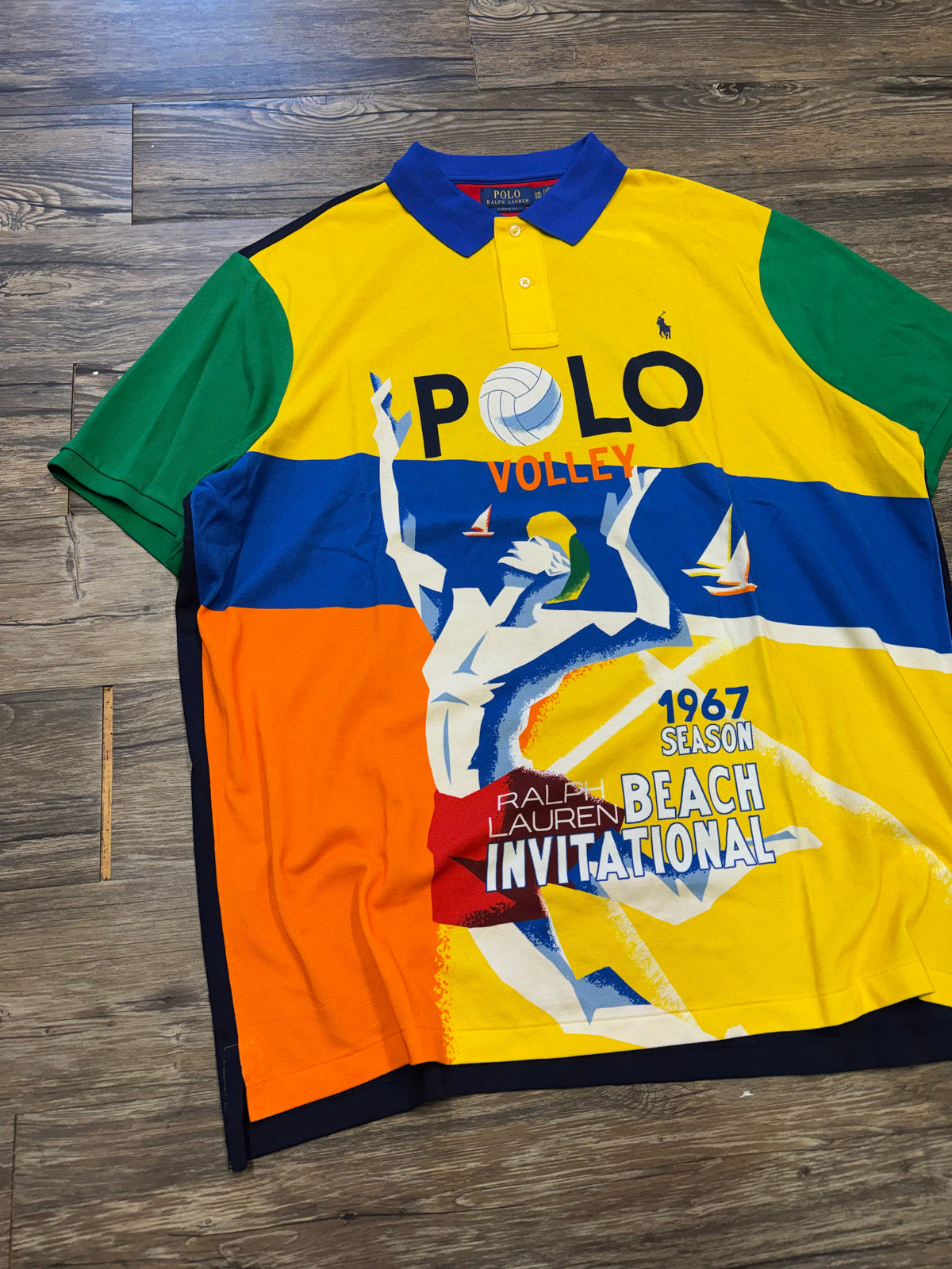 POLO RALPH LAUREN VOLLEYBALL POLO (XXL)