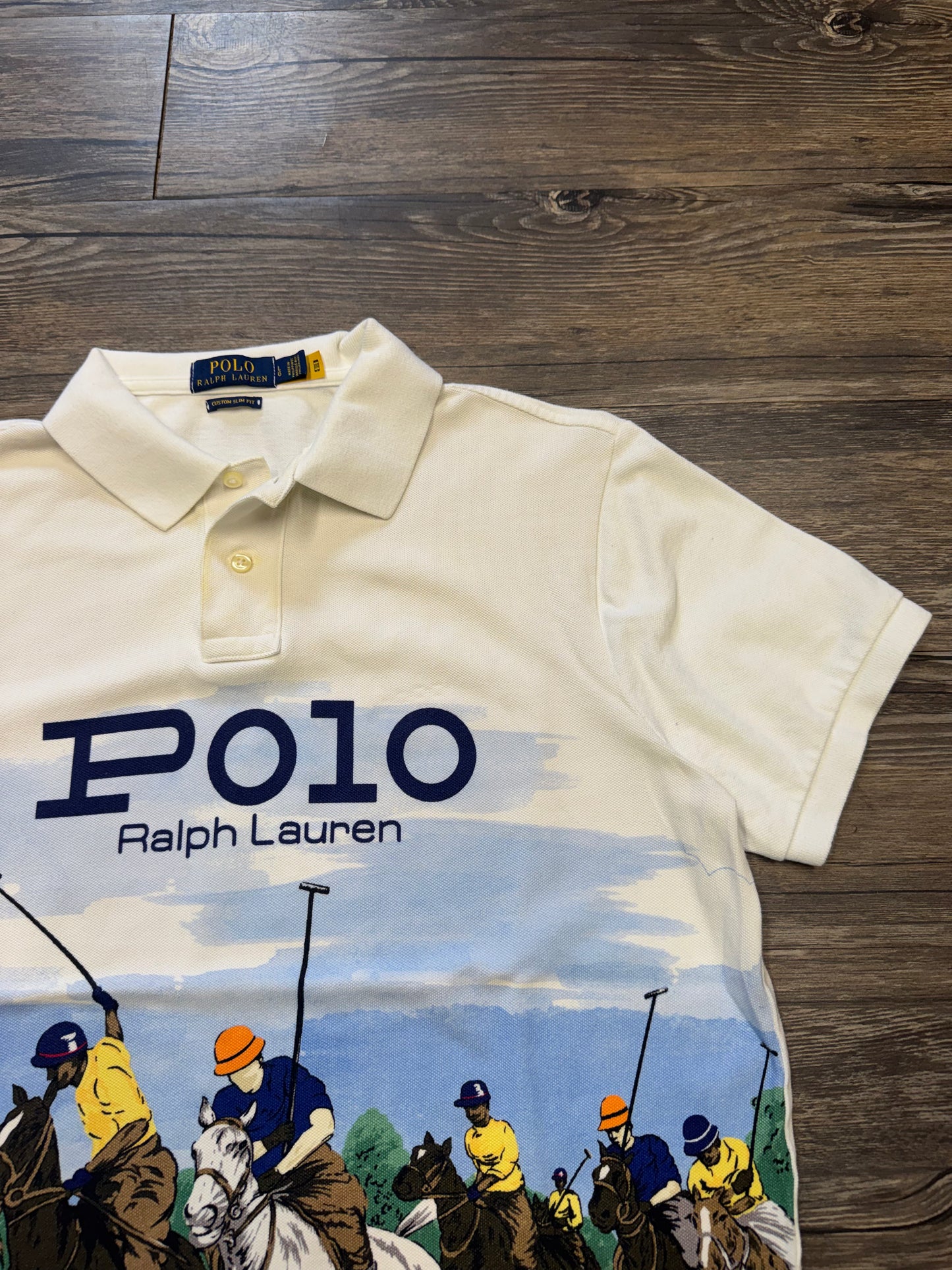 POLO RALPH LAUREN SCENIC STAMPEDE SHIRT (L)