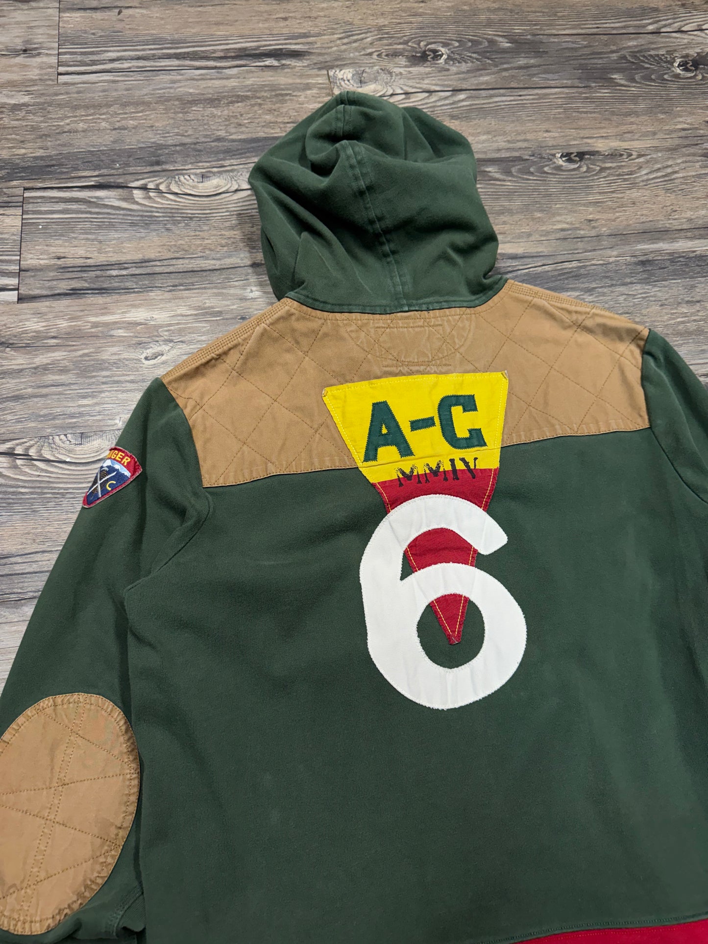 POLO RALPH LAUREN RUGBY HOODIE (L)