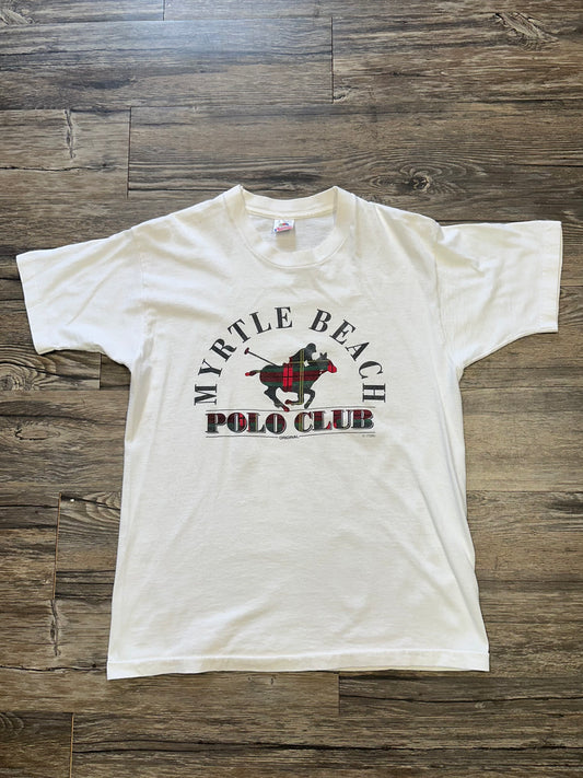 MYRTLE BEACH POLO CLUB T-SHIRT (LARGE)