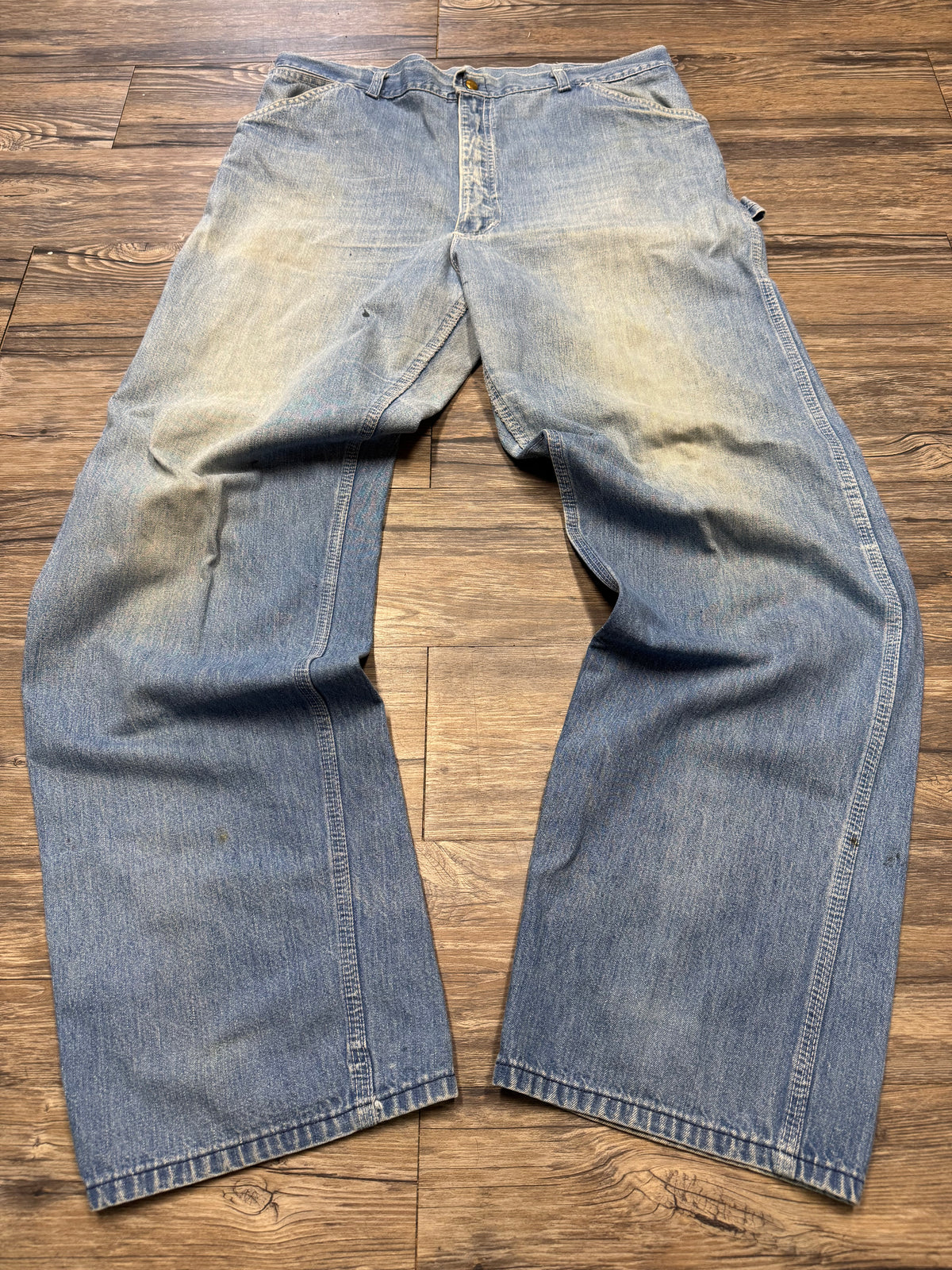 CARHARTT VINTAGE 70'S FADED JEANS (38x34)