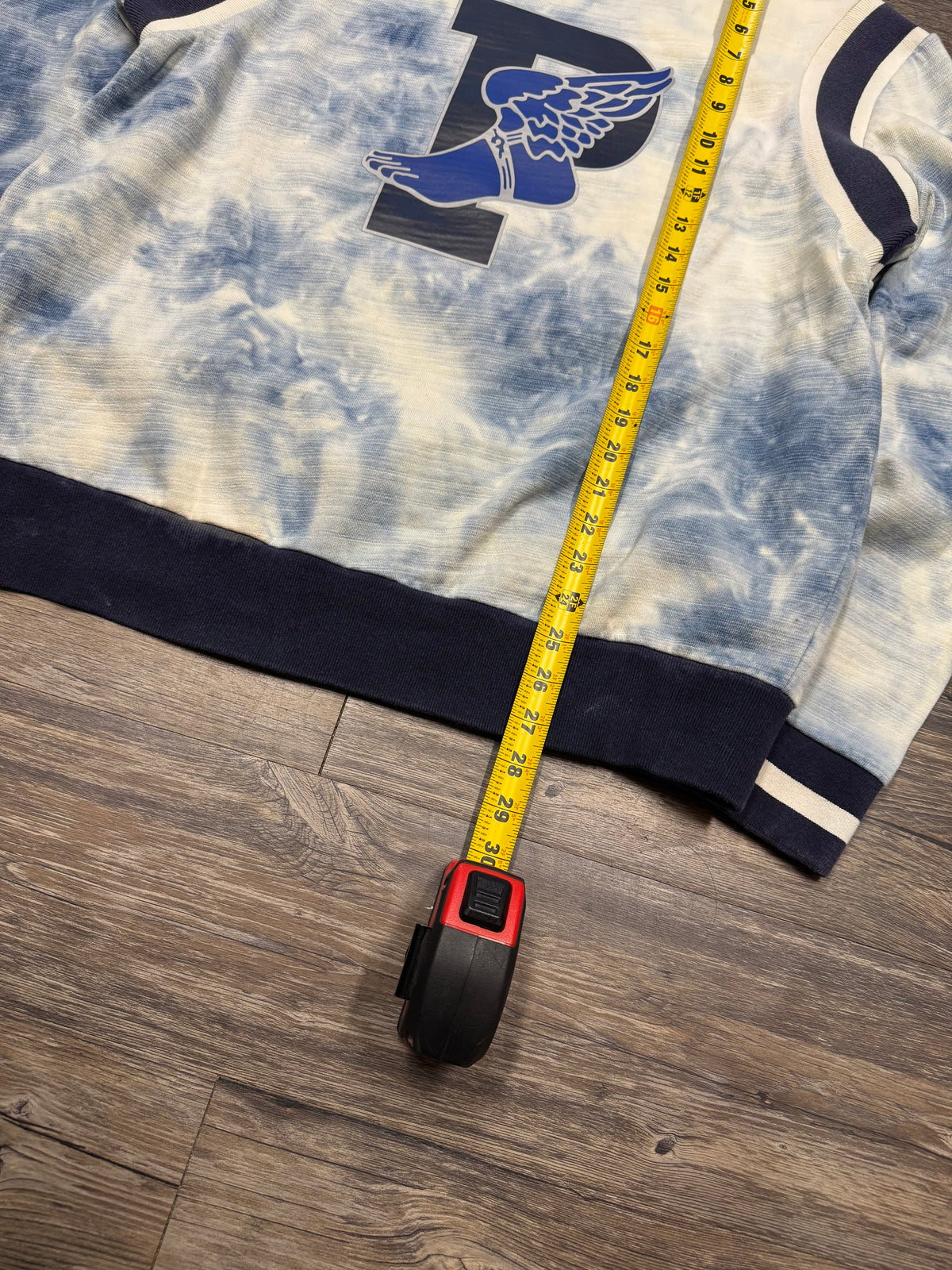 POLO RALPH LAUREN INDIGO STADIUM WING SWEATER (L)