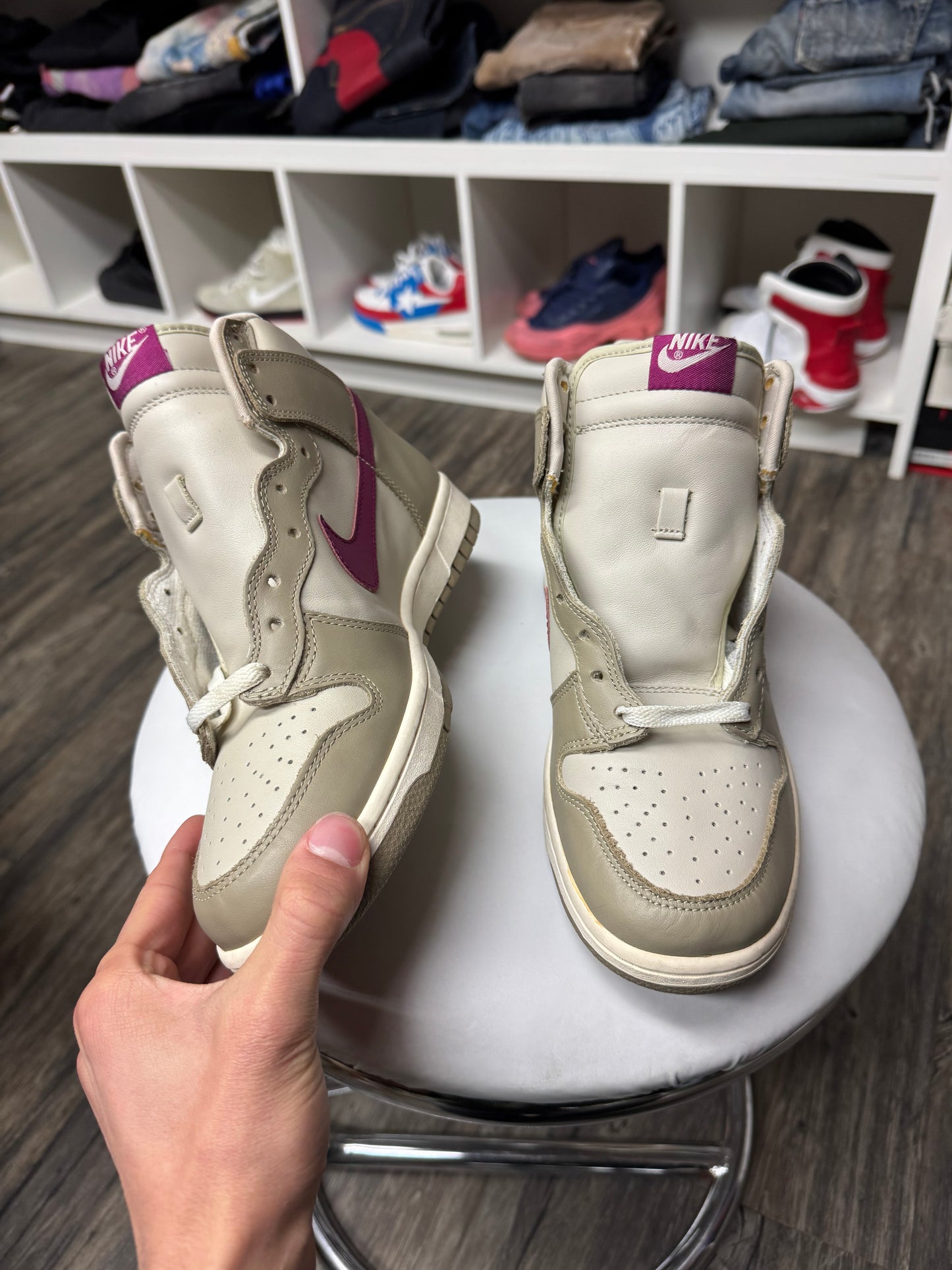 2003 RASPBERRY CREAM DUNK HI’s (9.5M)