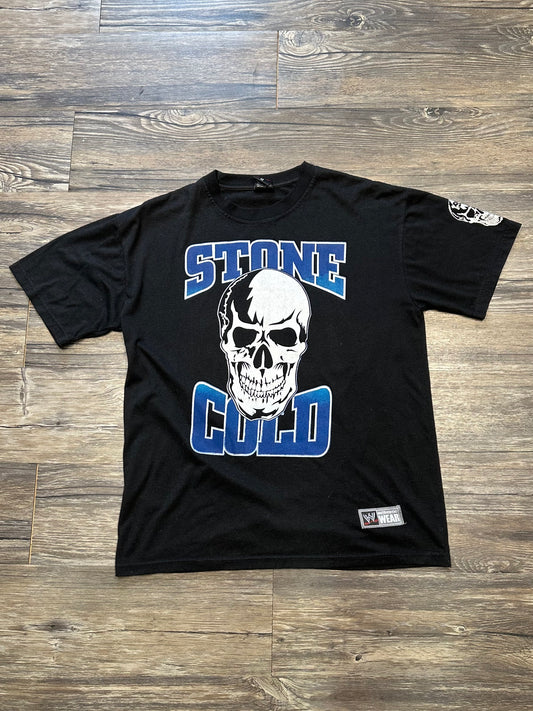 WWE STONE COLD GRAPHIC T-SHIRT (MEDIUM)