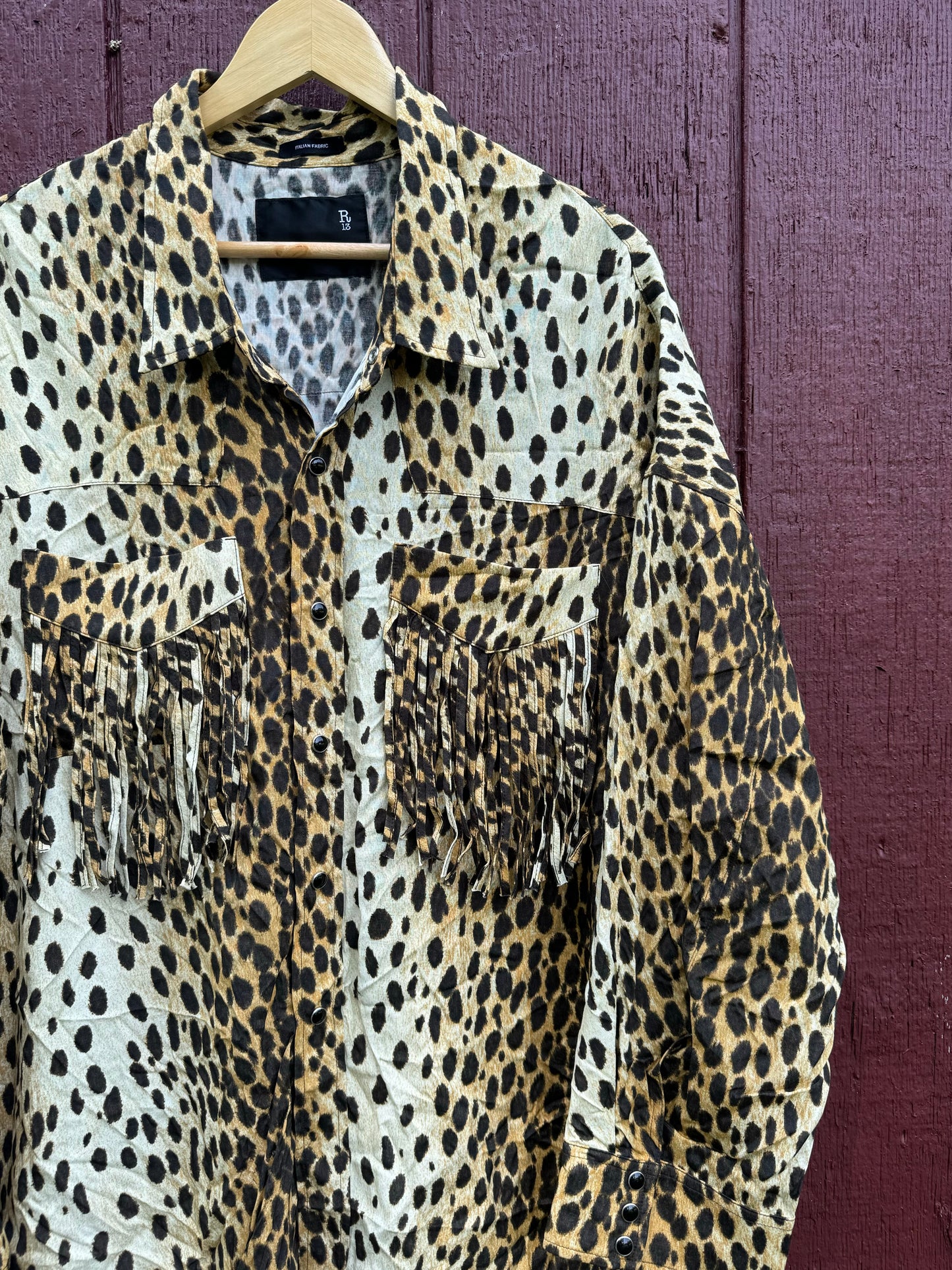 R13 CHEETAH PRINT WESTERN STYLE (M)