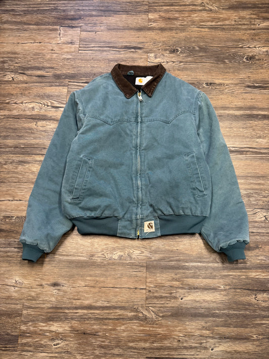 CARHARTT AZTEC TEAL JACKET (L)