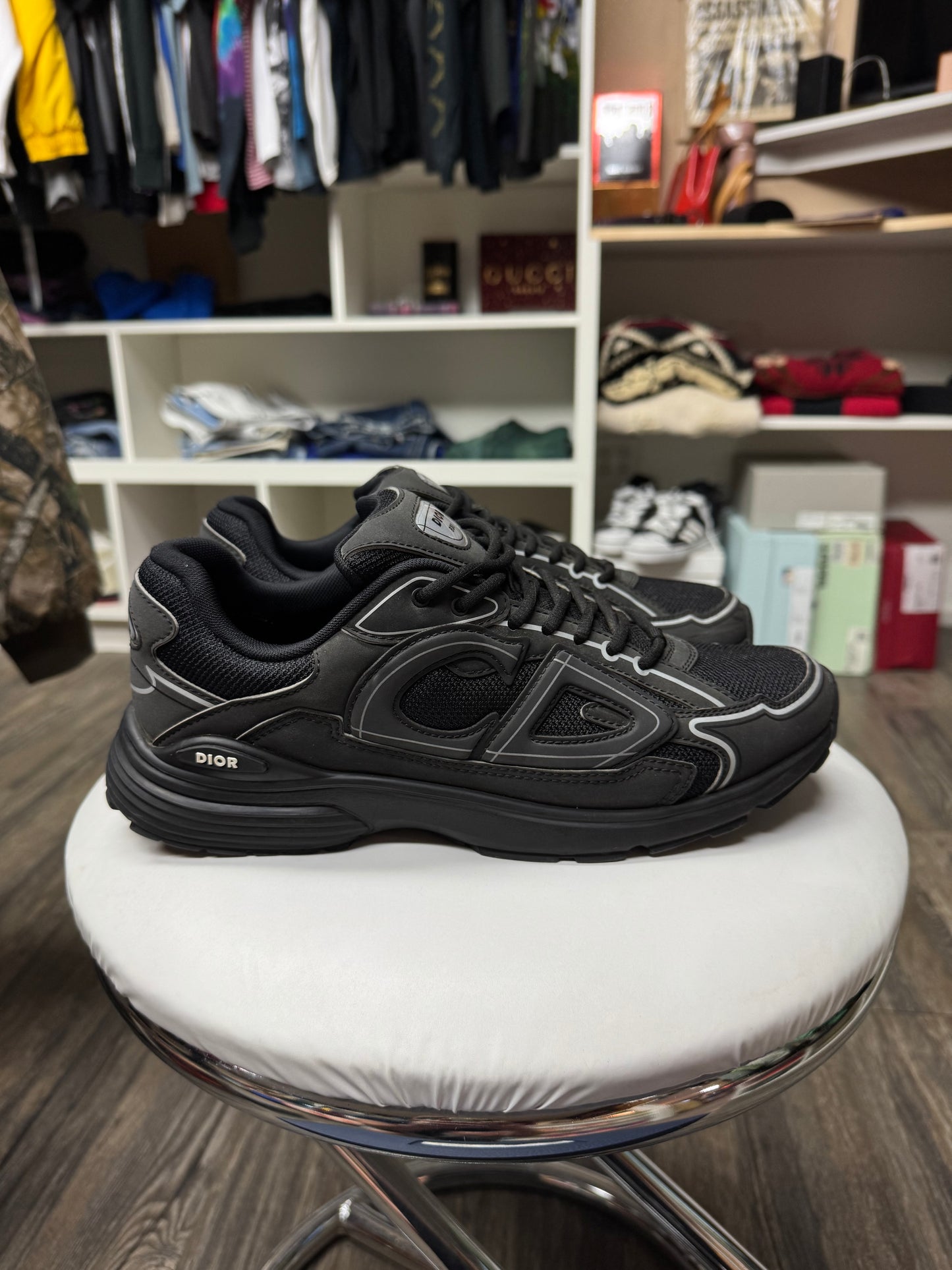 DIOR B30 BLACK 3M RUNNER SNEAKERS (11)